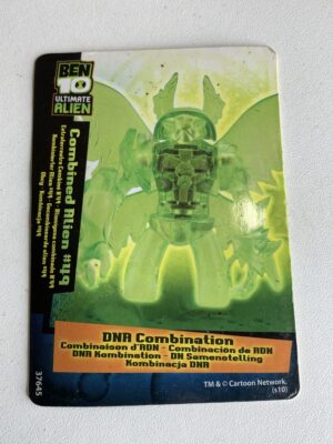 BEN 10 ULTIMATE ALIEN CARD - COMBINED ALIEN #49 – 05 GRAMAS – USADO (UK) PREÇO DO FRETE NA DESCRIÇÃO