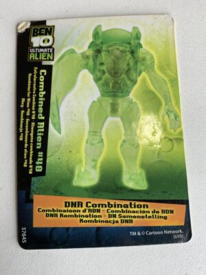 BEN 10 ULTIMATE ALIEN CARD - COMBINED ALIEN #48 – 05 GRAMAS – USADO (UK) PREÇO DO FRETE NA DESCRIÇÃO