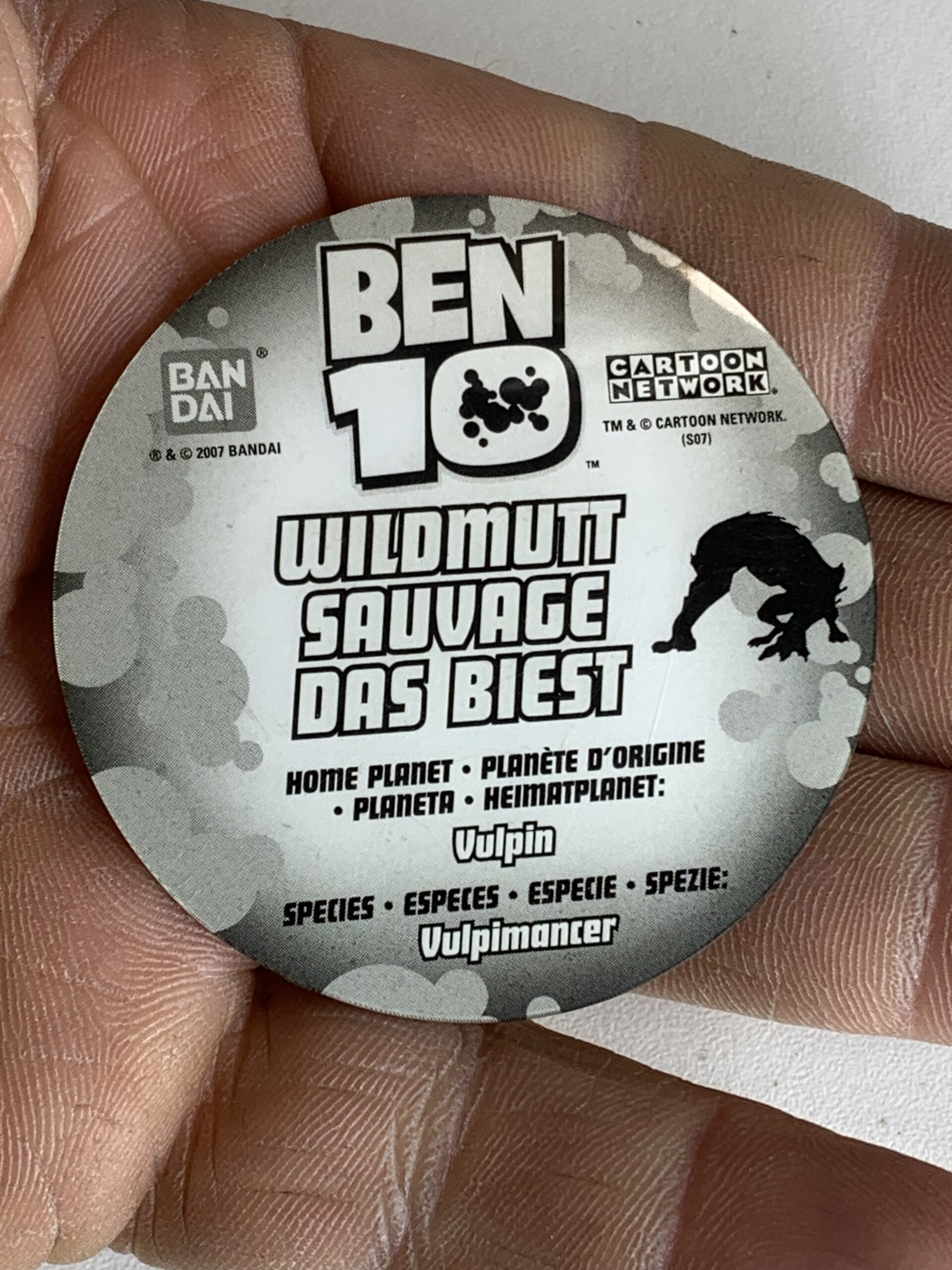 DISCO BEN 1O WILDMUTT (BESTA) - USADO (UK) PREÇO DO FRETE NA DESCRIÇÃO