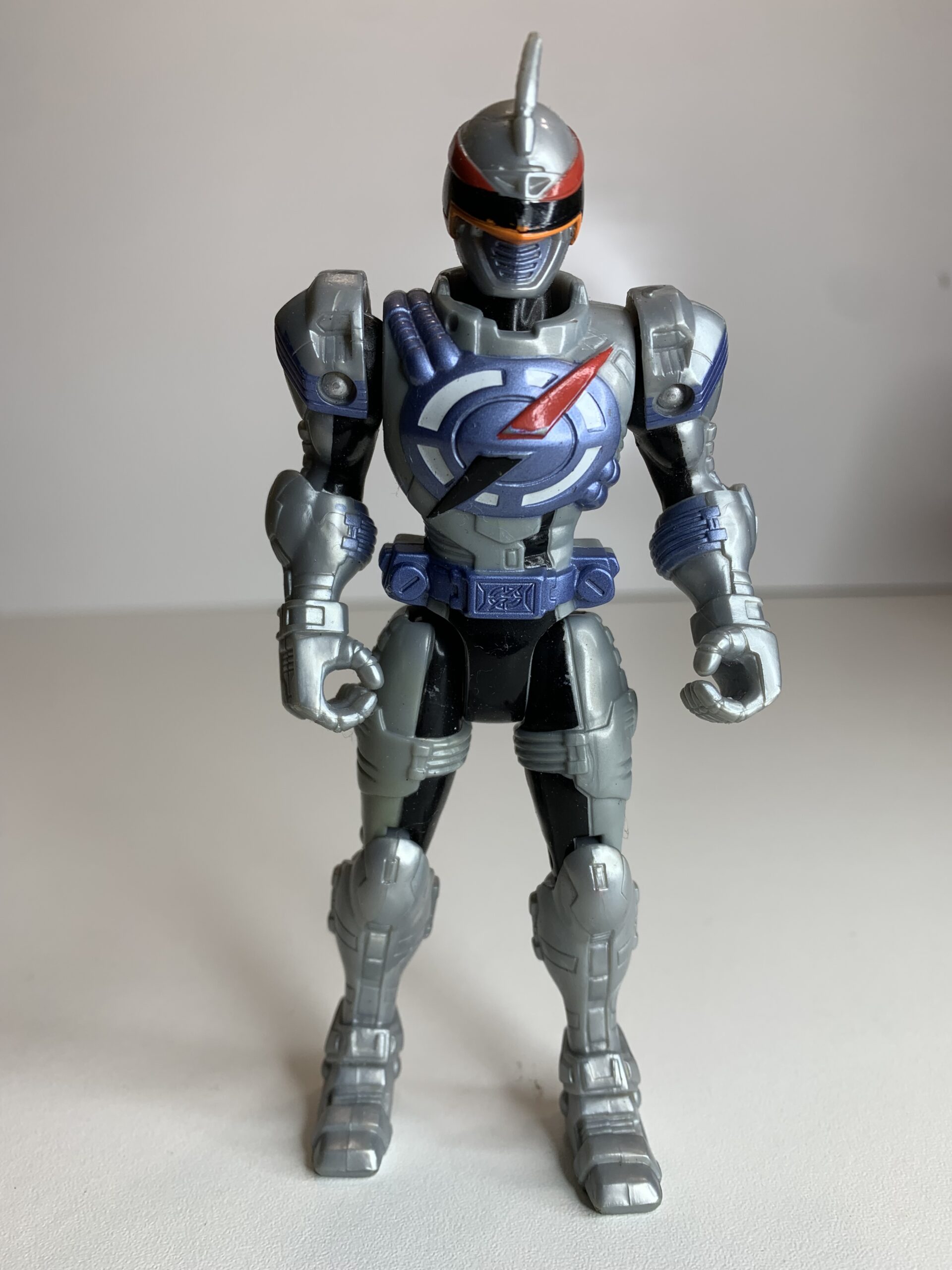 FIGURA DE 2007 POWER RANGERS MERCURY TRANSTEK – 54 GRAMAS – #4 USADO (UK) PREÇO DO FRETE NA DESCRIÇÃO