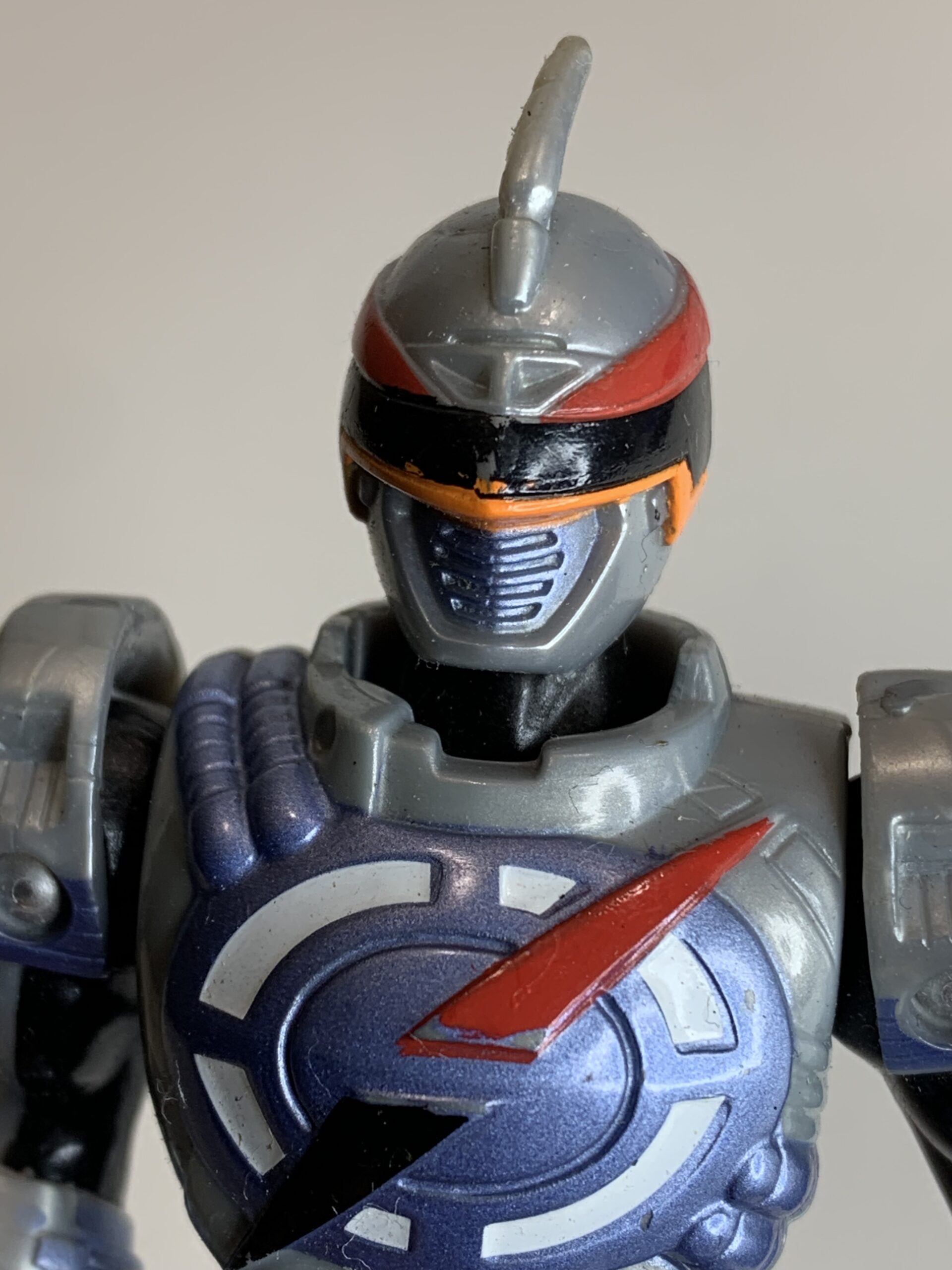 FIGURA DE 2007 POWER RANGERS MERCURY TRANSTEK – 54 GRAMAS – #4 USADO (UK) PREÇO DO FRETE NA DESCRIÇÃO - Imagem 2