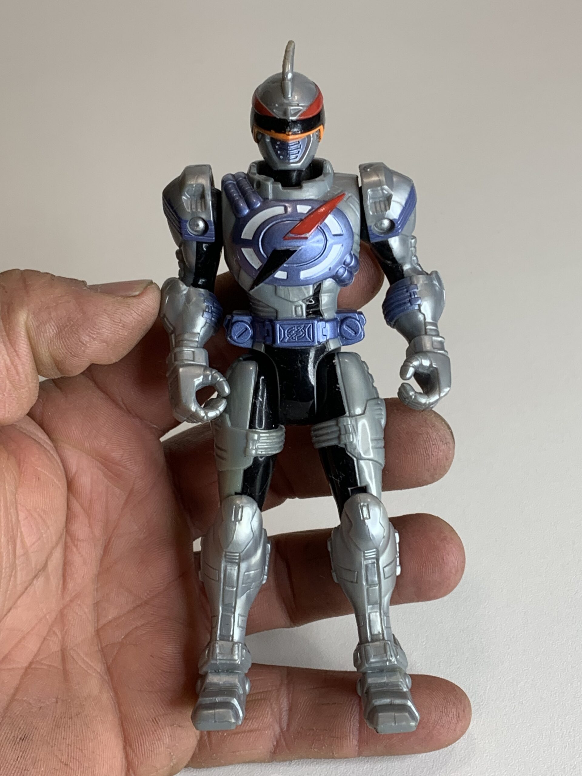 FIGURA DE 2007 POWER RANGERS MERCURY TRANSTEK – 54 GRAMAS – #4 USADO (UK) PREÇO DO FRETE NA DESCRIÇÃO - Imagem 3