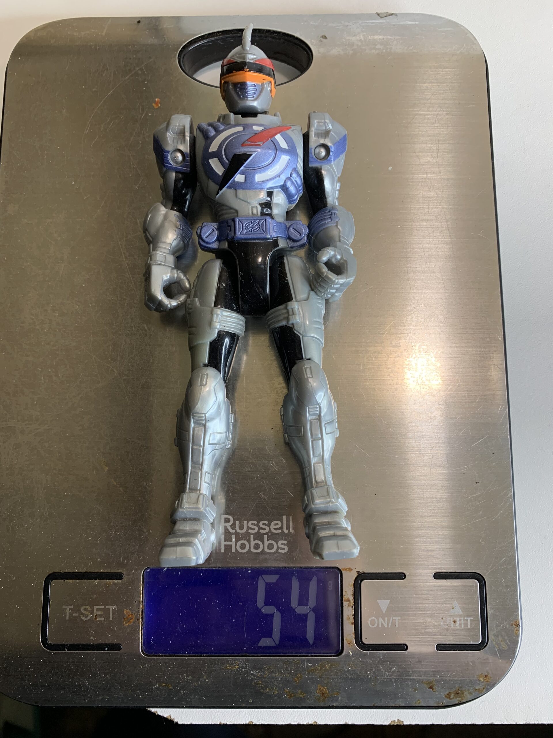 FIGURA DE 2007 POWER RANGERS MERCURY TRANSTEK – 54 GRAMAS – #4 USADO (UK) PREÇO DO FRETE NA DESCRIÇÃO - Imagem 9