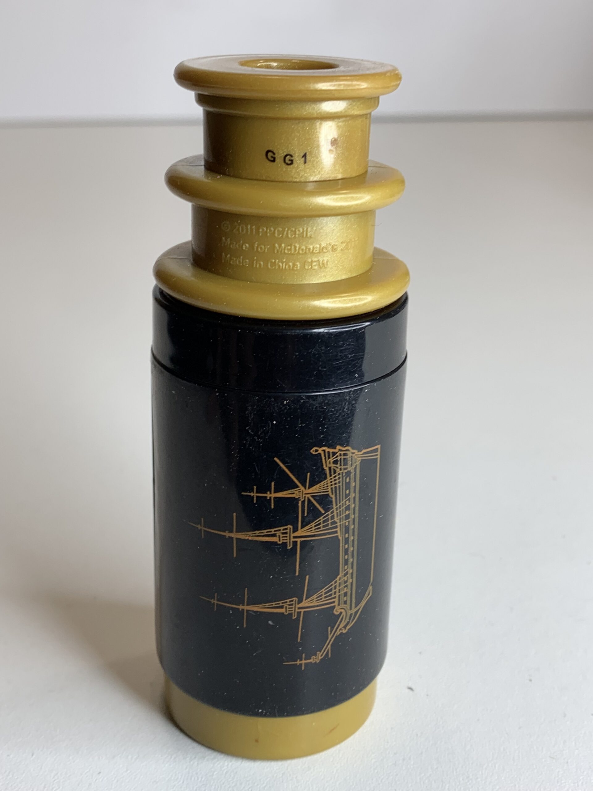 FIGURA DE 2011 AS AVENTURAS DE TINTIM LUNETA (TINTIN - TIN TIN) – 43 GRAMAS - #4 USADO (UK) PREÇO DO FRETE NA DESCRIÇÃO - Imagem 2