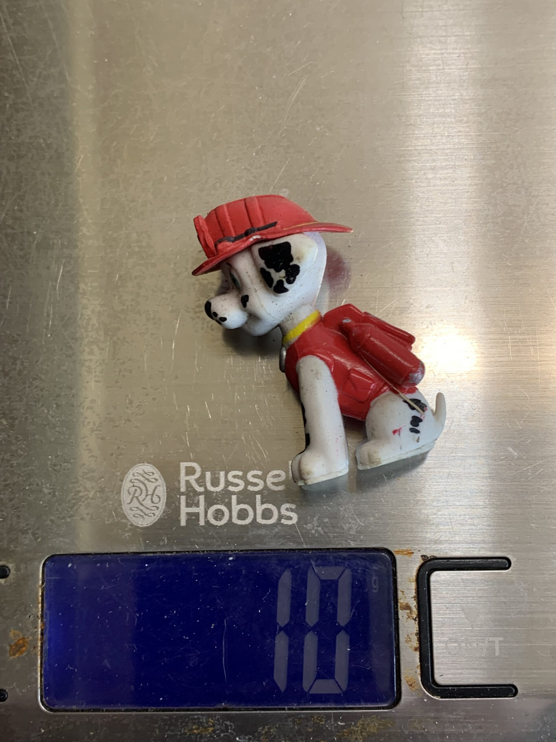 MINI FIGURA PAW PATROL MARSHALL (PATRULHA CANINA) – 10 GRAMAS – USADO (UK) PREÇO DO FRETE NA DESCRIÇÃO - Imagem 8