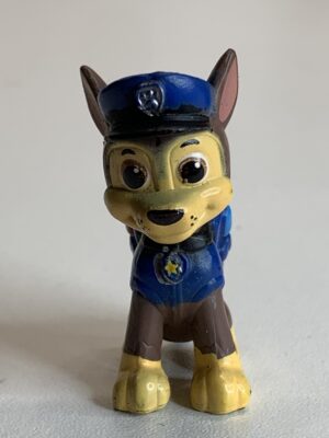 MINI FIGURA PAW PATROL CHASE (PATRULHA CANINA) – 11 GRAMAS – USADO (UK) PREÇO DO FRETE NA DESCRIÇÃO