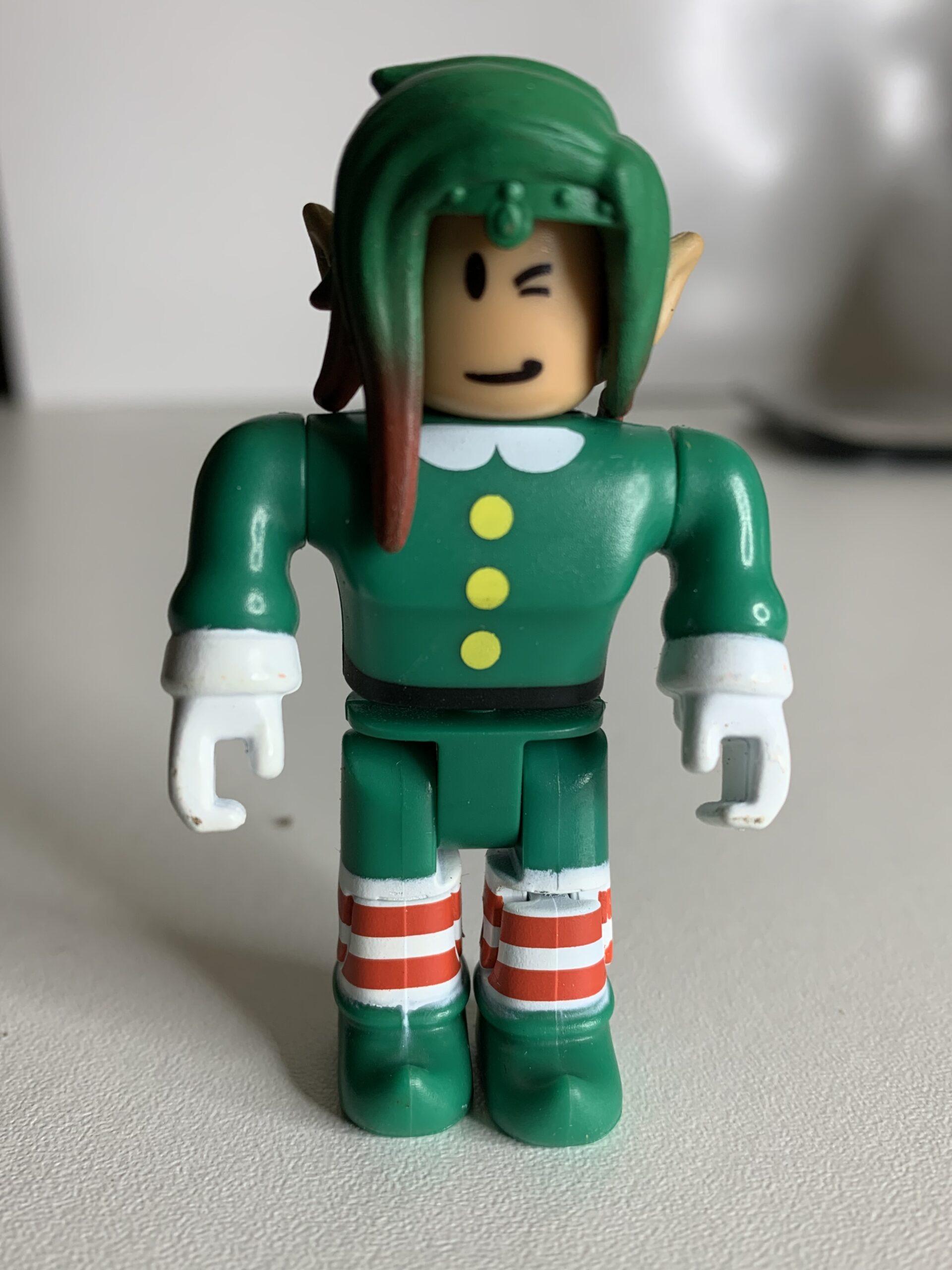 FIGURA ELFO DE NATAL DO ROBLOX – 17 GRAMAS - #4 USADO (UK) PREÇO DO FRETE NA DESCRIÇÃO