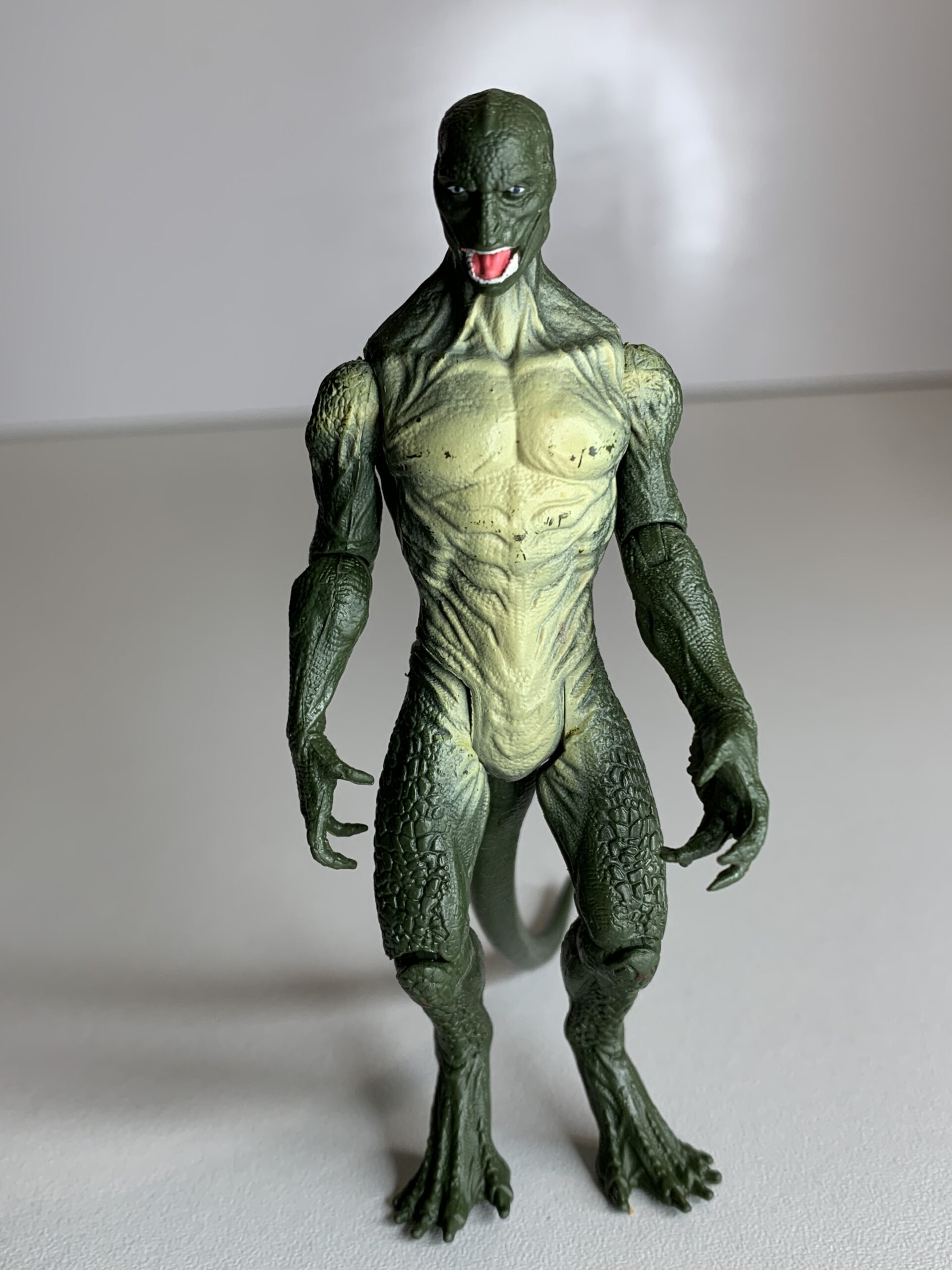 FIGURA DE 2012 LAGARTO (LIZARD) DO FILME "O ESPETACULAR HOMEM-ARANHA" (THE AMAZING SPIDER-MAN) - 22 GRAMAS – #5 USADO (UK) PREÇO DO FRETE NA DESCRIÇÃO - Imagem 2