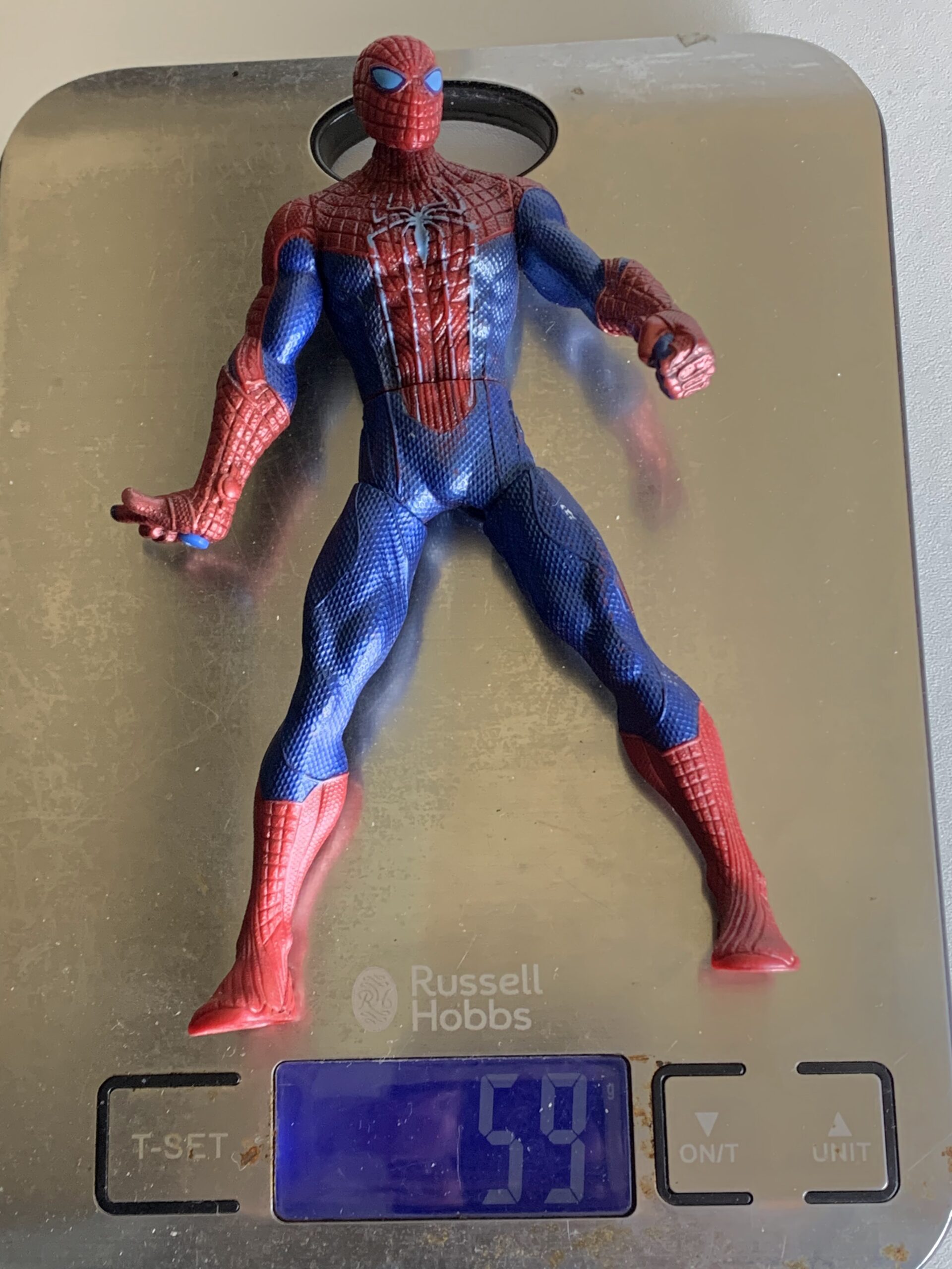 FIGURA DE 2012 SPIDER-MAN MARVEL (HOMEM-ARANHA) – 59 GRAMAS – #5 USADO (UK) PREÇO DO FRETE NA DESCRIÇÃO - Imagem 9