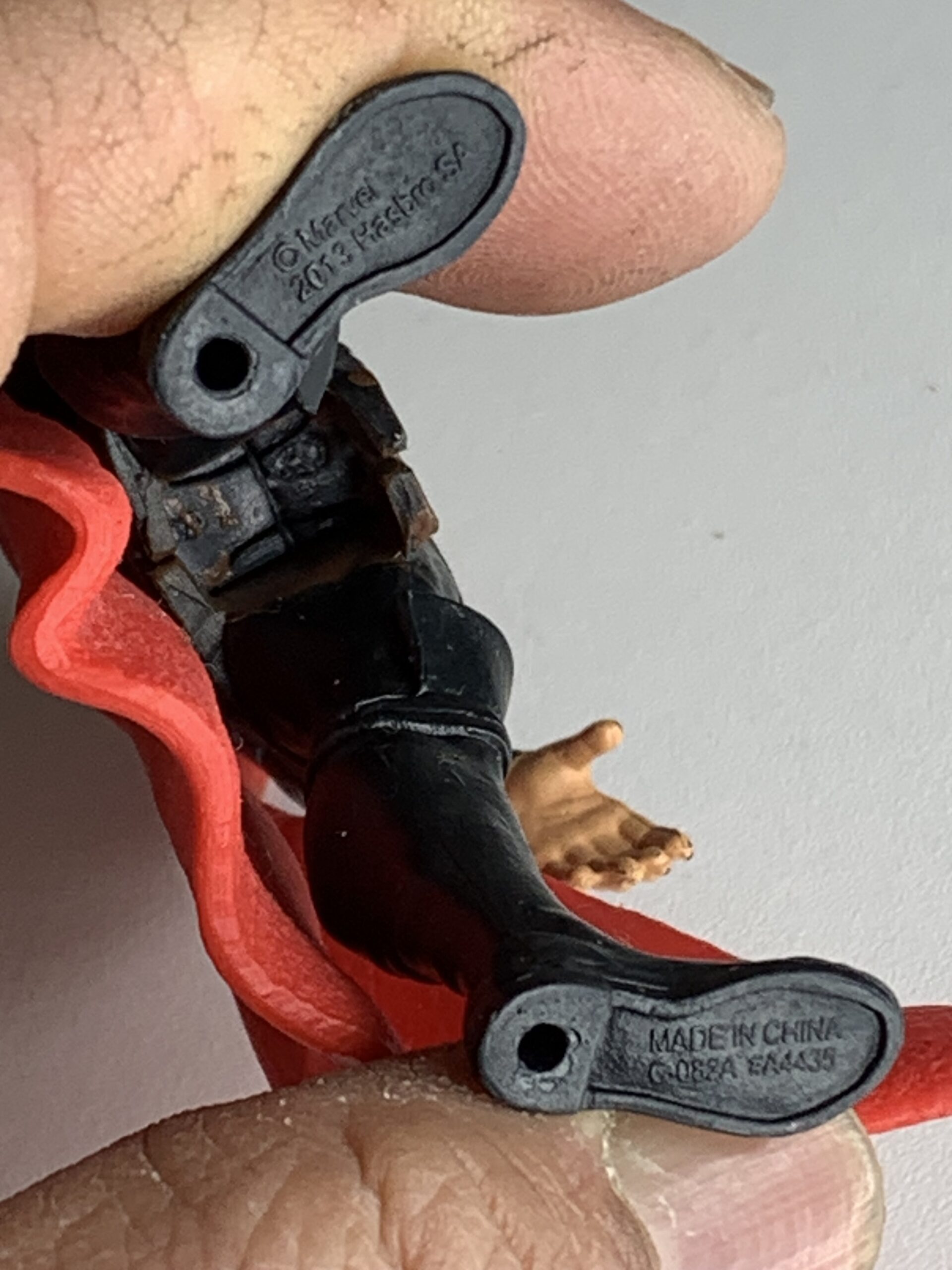 FIGURA DE 2013 THOR MARVEL AVENGERS ASSEMBLE – 48 GRAMAS – USADO (UK) PREÇO DO FRETE NA DESCRIÇÃO - Imagem 7