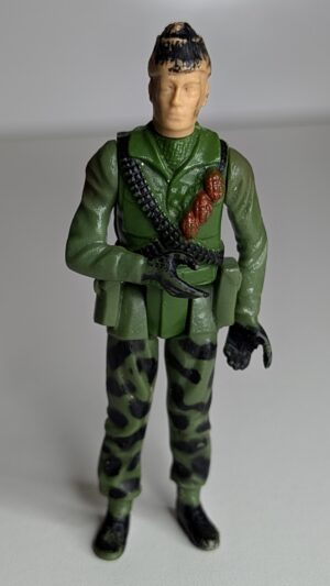 FIGURA DE 1982 - 1984 ACION MAN - ACTION FORCE - Z FORCE - Z FORCE SAPPER  – 16 GRAMAS – USADO (UK) PREÇO DO FRETE NA DESCRIÇÃO