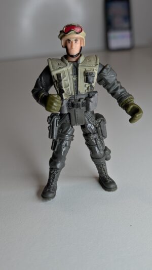 FIGURA SOLDADO DE GUERRA (SEM MARCA) – 25 GRAMAS – USADO (UK) PREÇO DO FRETE NA DESCRIÇÃO