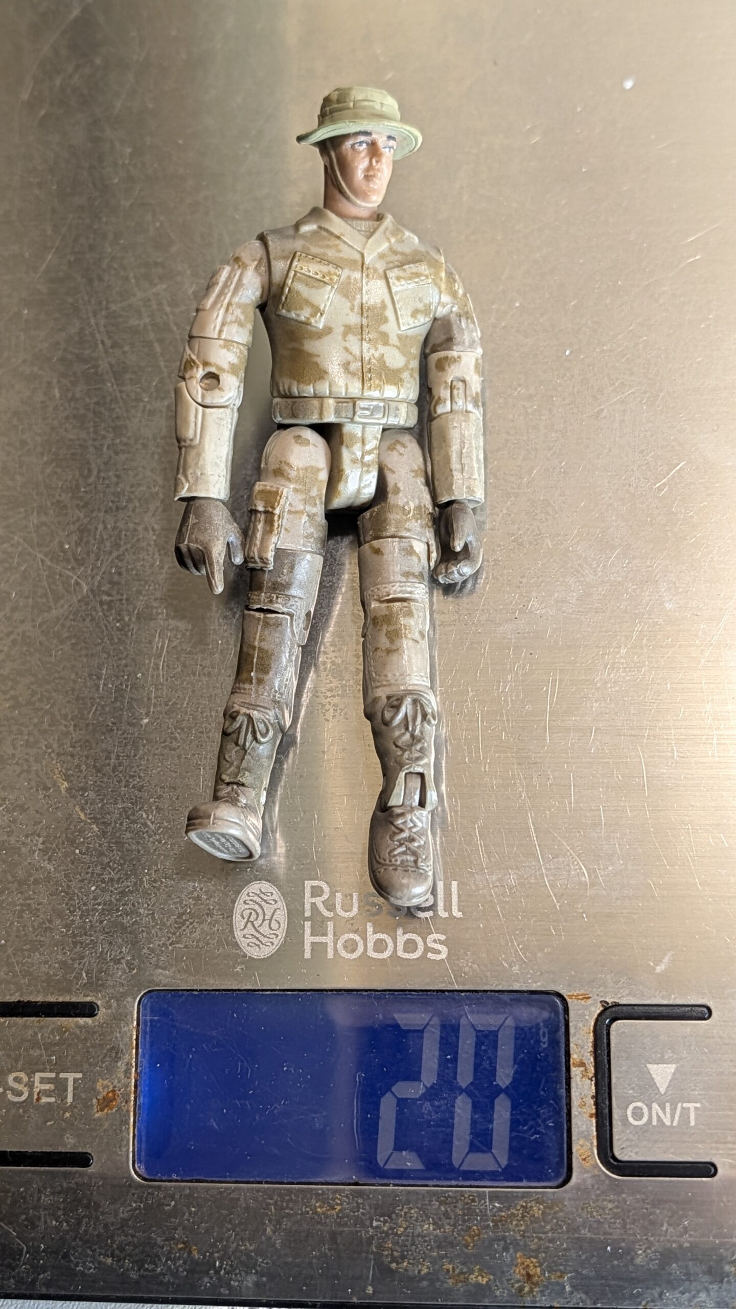 FIGURA DE 2010 SOLDADO DE GUERRA M&C TOYS CENTRE LTD - CHINE – 20 GRAMAS – USADO (UK) PREÇO DO FRETE NA DESCRIÇÃO - Imagem 8