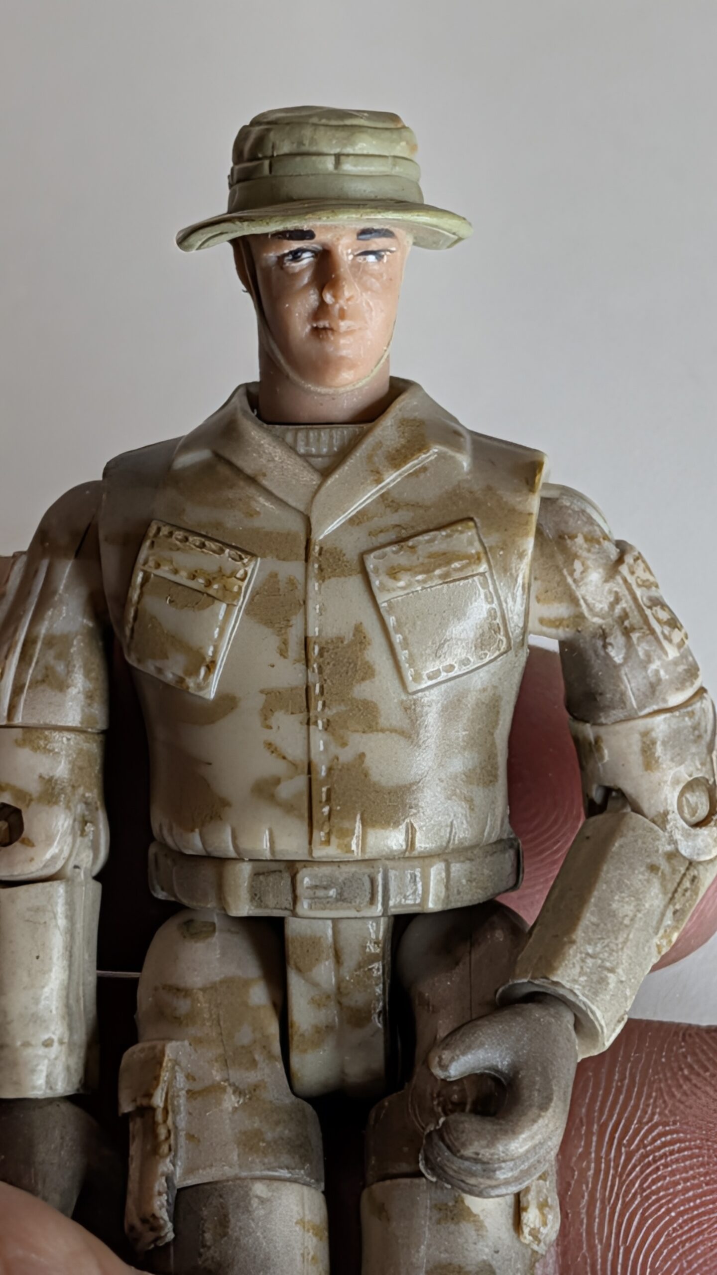 FIGURA DE 2010 SOLDADO DE GUERRA M&C TOYS CENTRE LTD - CHINE – 20 GRAMAS – USADO (UK) PREÇO DO FRETE NA DESCRIÇÃO - Imagem 2