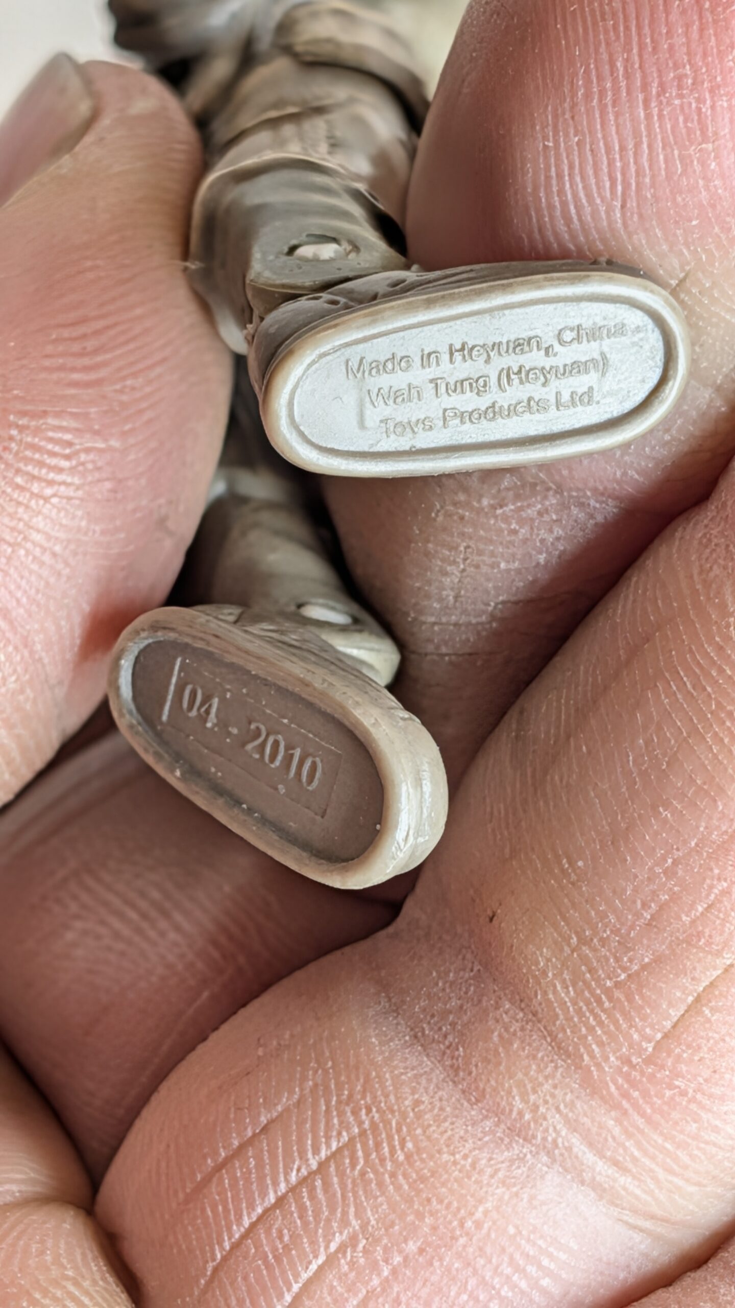 FIGURA DE 2010 SOLDADO DE GUERRA M&C TOYS CENTRE LTD - CHINE – 20 GRAMAS – USADO (UK) PREÇO DO FRETE NA DESCRIÇÃO - Imagem 7