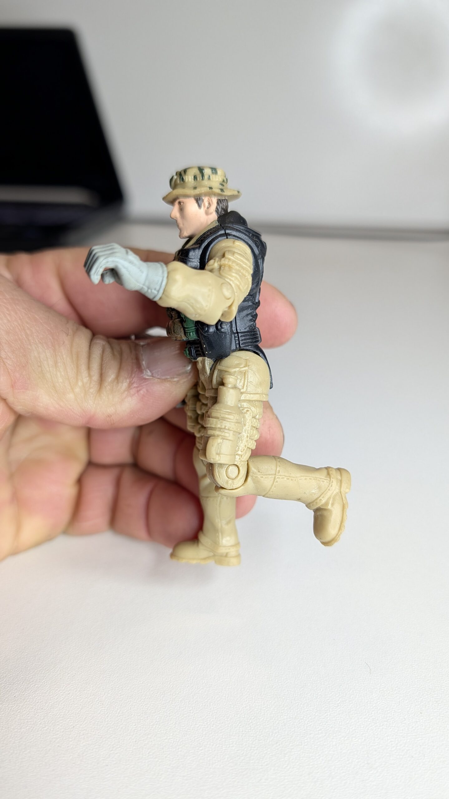 FIGURA SOLDADO DE GUERRA CHAP MEI – 28 GRAMAS – USADO (UK) PREÇO DO FRETE NA DESCRIÇÃO - Imagem 4