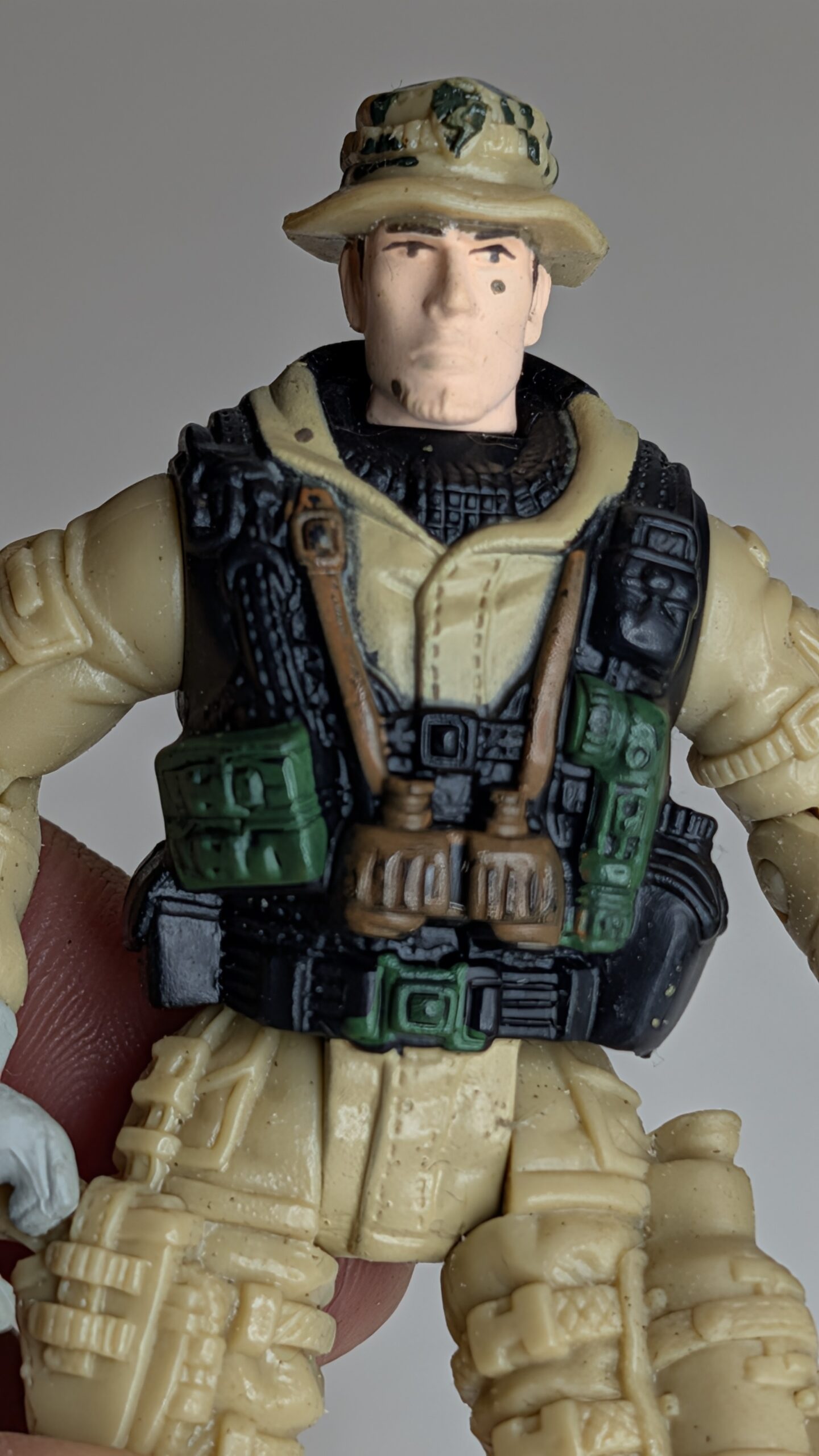 FIGURA SOLDADO DE GUERRA CHAP MEI – 28 GRAMAS – USADO (UK) PREÇO DO FRETE NA DESCRIÇÃO - Imagem 2