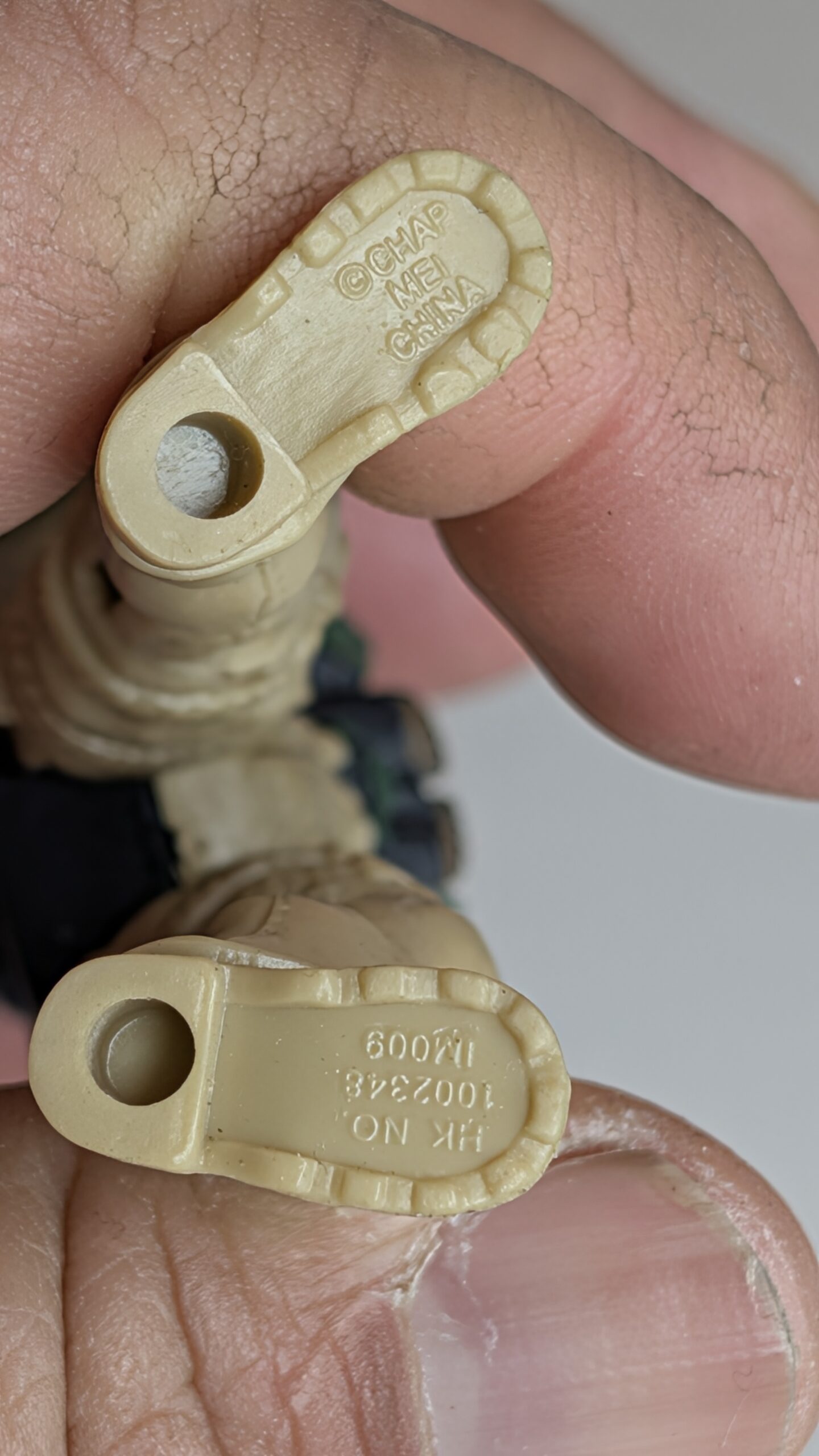 FIGURA SOLDADO DE GUERRA CHAP MEI – 28 GRAMAS – USADO (UK) PREÇO DO FRETE NA DESCRIÇÃO - Imagem 9