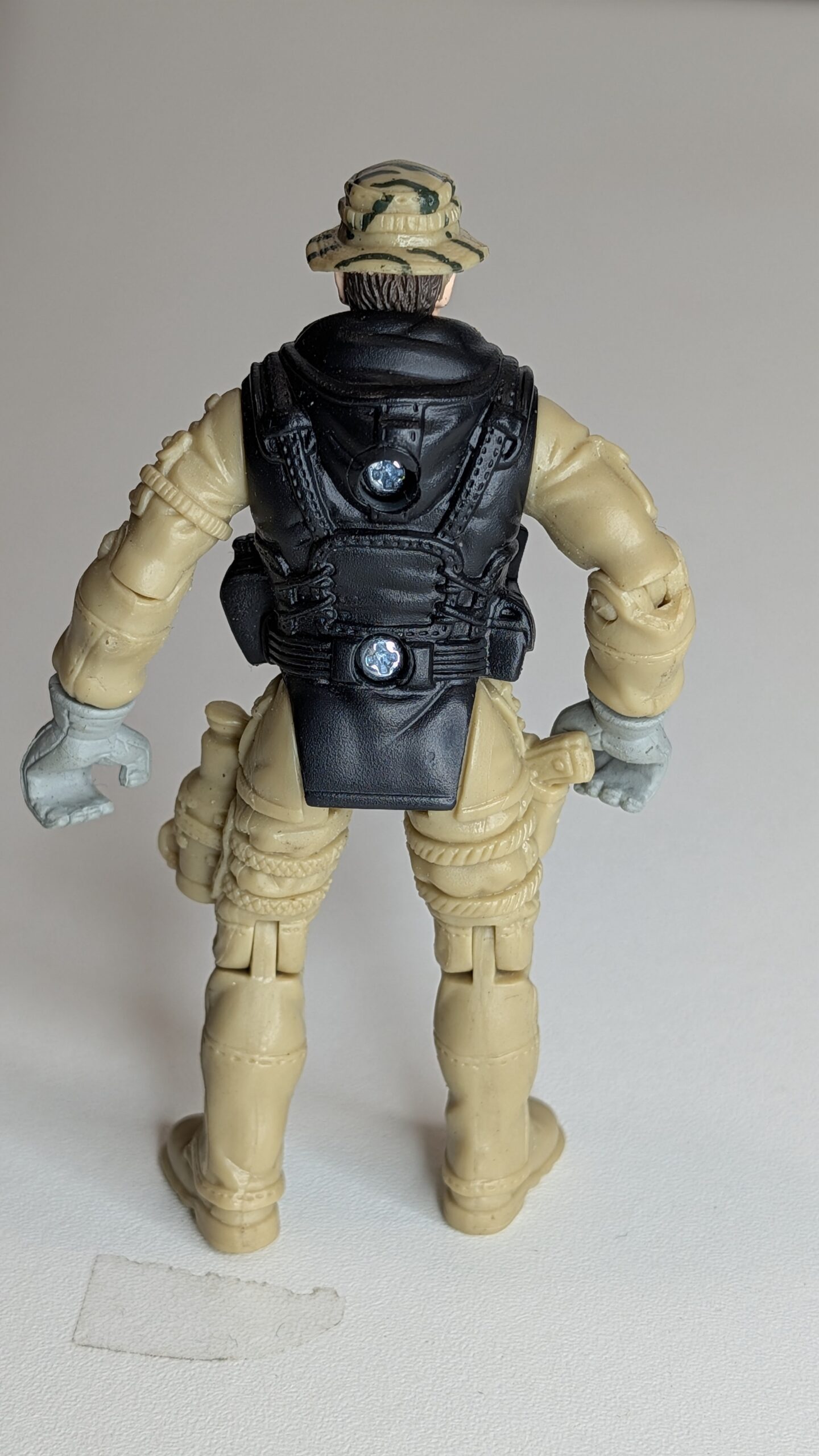 FIGURA SOLDADO DE GUERRA CHAP MEI – 28 GRAMAS – USADO (UK) PREÇO DO FRETE NA DESCRIÇÃO - Imagem 8