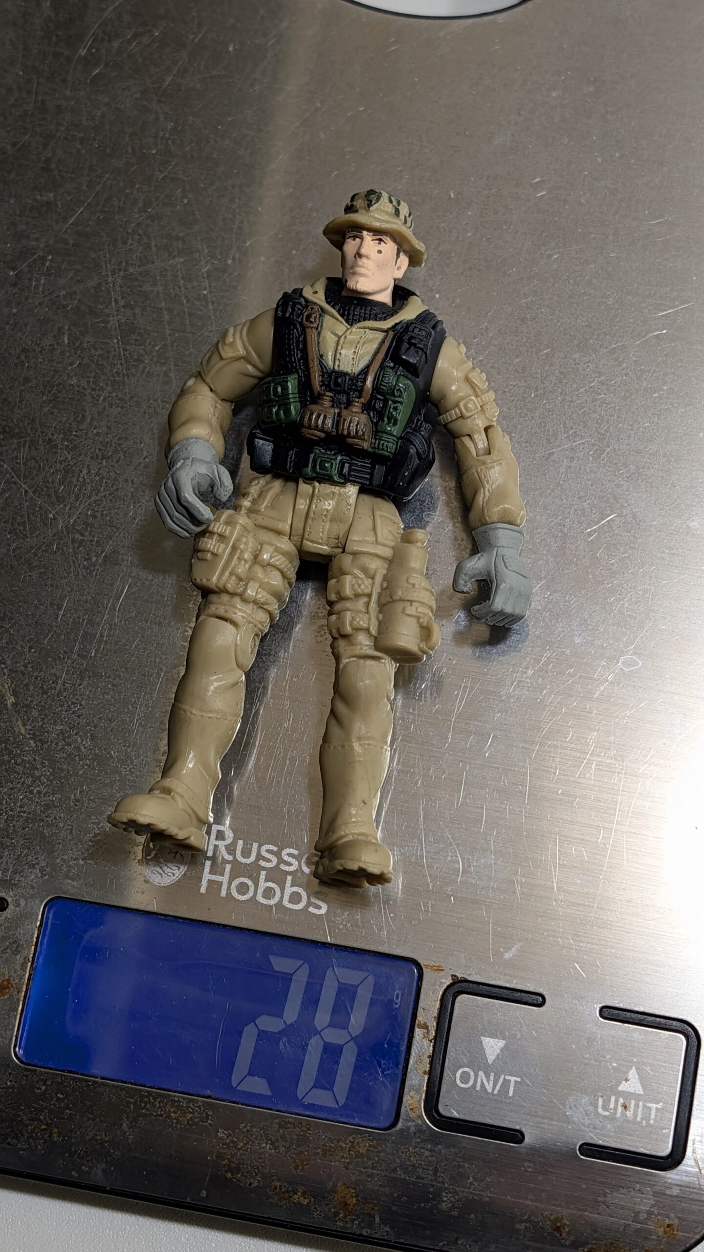 FIGURA SOLDADO DE GUERRA CHAP MEI – 28 GRAMAS – USADO (UK) PREÇO DO FRETE NA DESCRIÇÃO - Imagem 10