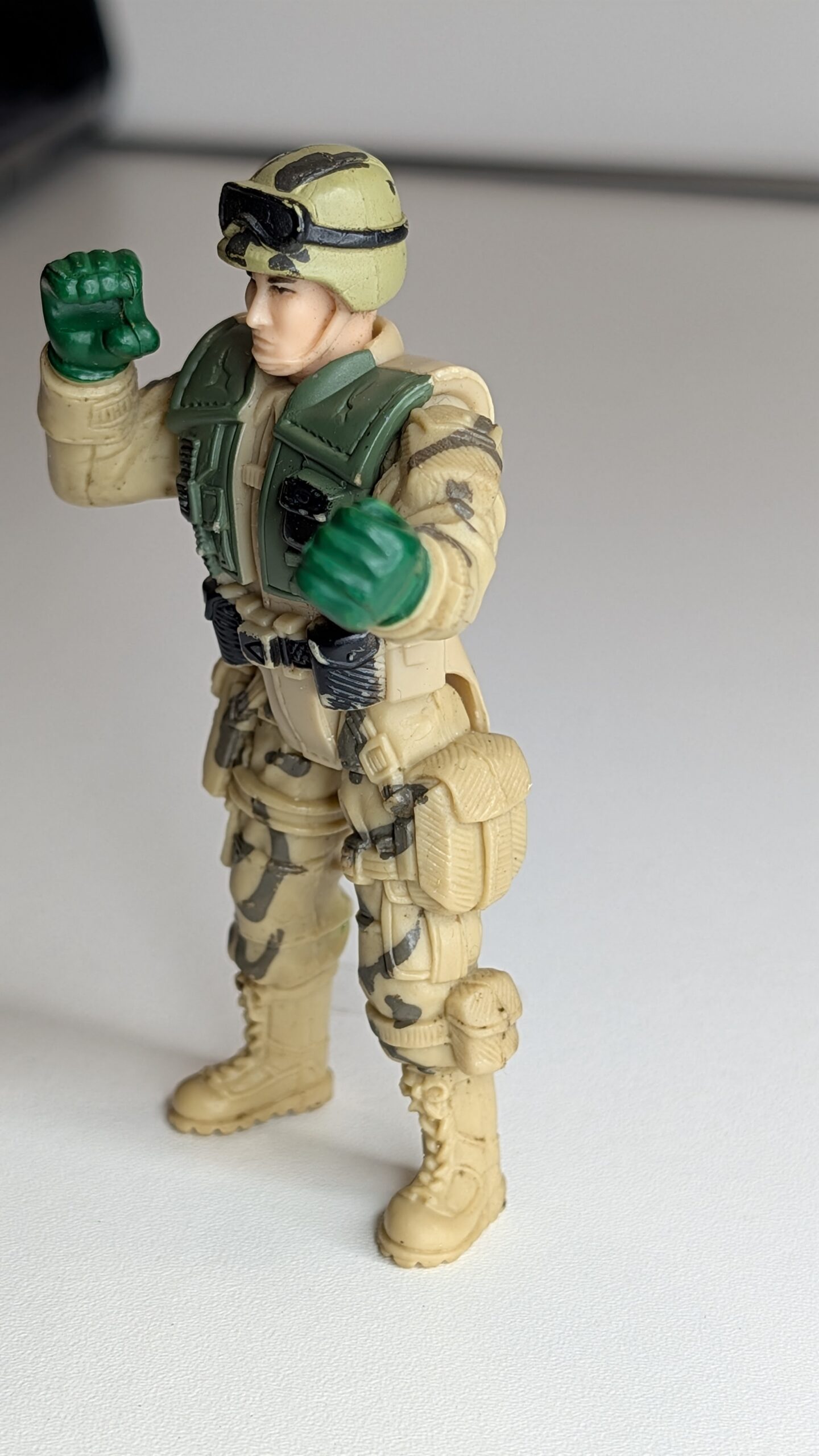 FIGURA SOLDADO DE GUERRA CHAP MEI – 30 GRAMAS – USADO (UK) PREÇO DO FRETE NA DESCRIÇÃO - Imagem 4