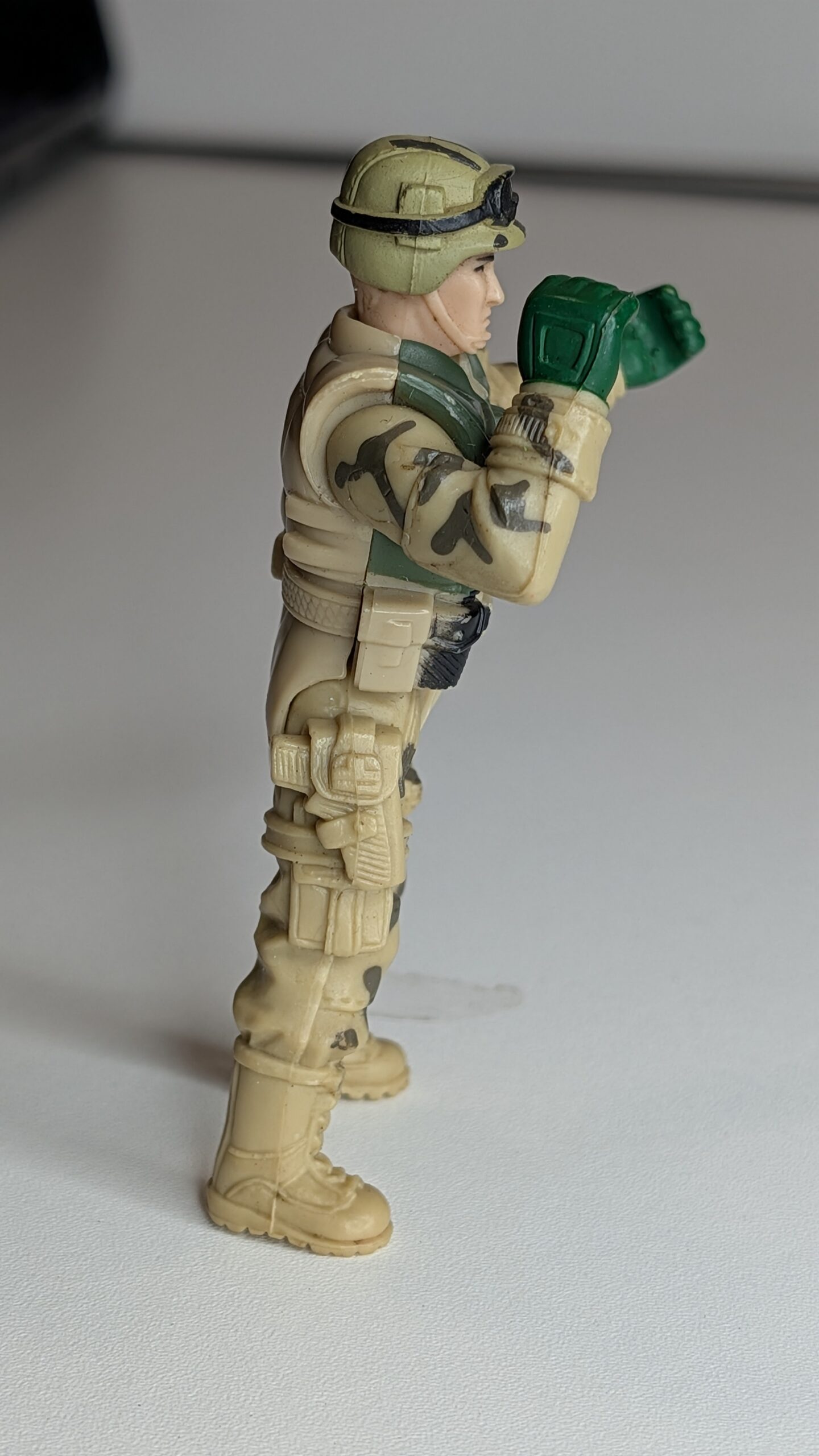 FIGURA SOLDADO DE GUERRA CHAP MEI – 30 GRAMAS – USADO (UK) PREÇO DO FRETE NA DESCRIÇÃO - Imagem 5