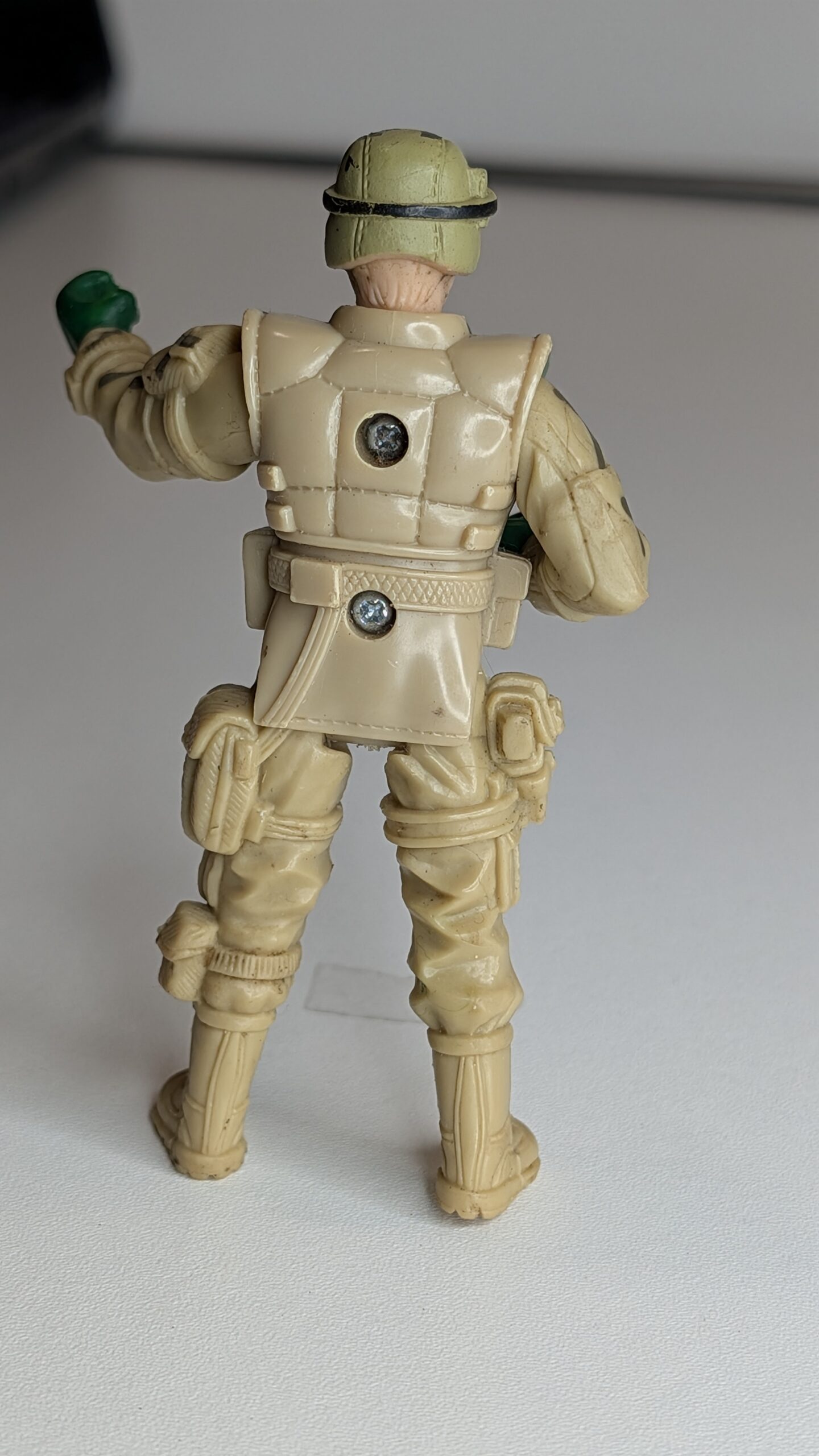 FIGURA SOLDADO DE GUERRA CHAP MEI – 30 GRAMAS – USADO (UK) PREÇO DO FRETE NA DESCRIÇÃO - Imagem 6