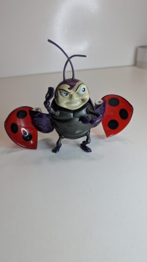 FIGURA DE 1998 A BUG'S LIFE JOANINHA FRANCIS (VIDA DE INSETO) – 68 GRAMAS - #5 USADO (UK) PREÇO DO FRETE NA DESCRIÇÃO