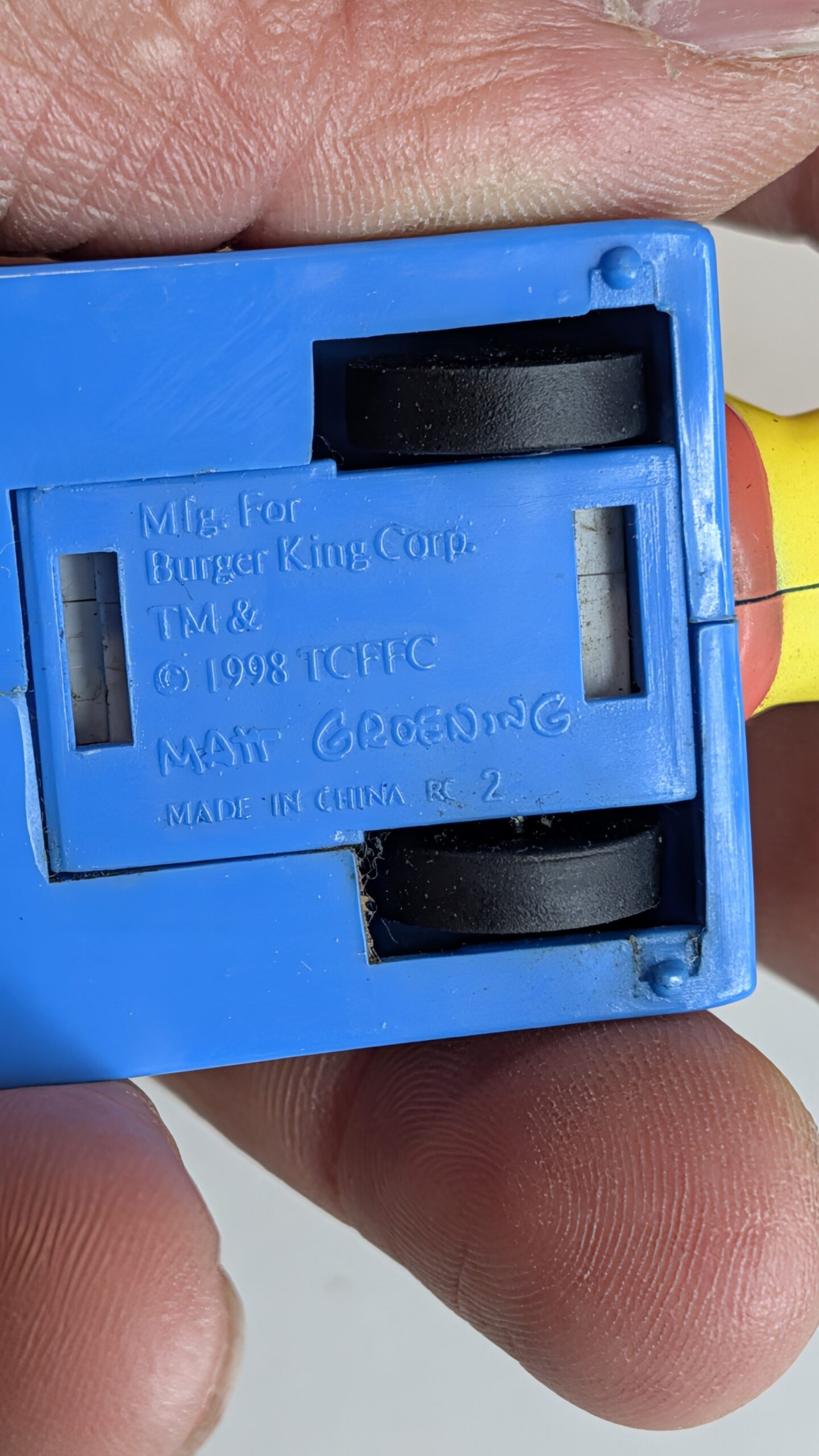 FIGURA DE 1998 - BURGER KING MARGE SIMPSON SNOWBALL – 38 GRAMAS – #5 USADO (UK) PREÇO DO FRETE NA DESCRIÇÃO - Imagem 10