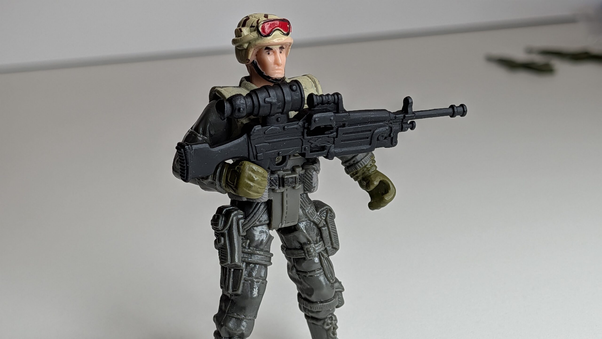 ARMAS E ACESSÓRIOS ACTION FIGURE - METRALHADORA (PREÇO POR UNIDADE) – USADO (UK) PREÇO DO FRETE NA DESCRIÇÃO - Imagem 3
