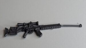 ARMAS E ACESSÓRIOS ACTION FIGURE - SNIPER RIFLE (PREÇO POR UNIDADE) – USADO (UK) PREÇO DO FRETE NA DESCRIÇÃO