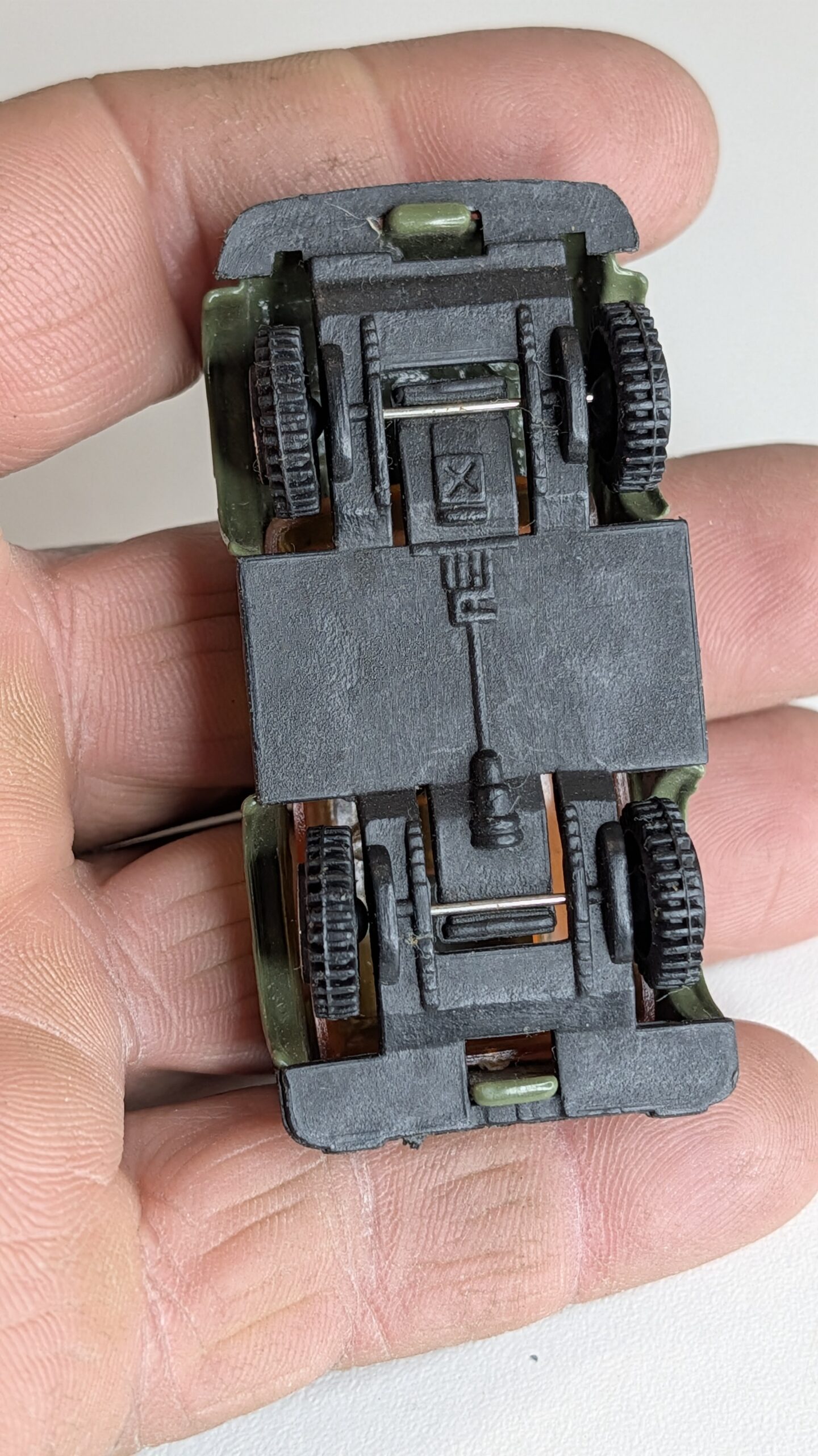 DIECAST MILITARY CAR (ARMY FORCE) – 16 GRAMAS – USADO (UK) PREÇO DO FRETE NA DESCRIÇÃO - Imagem 7