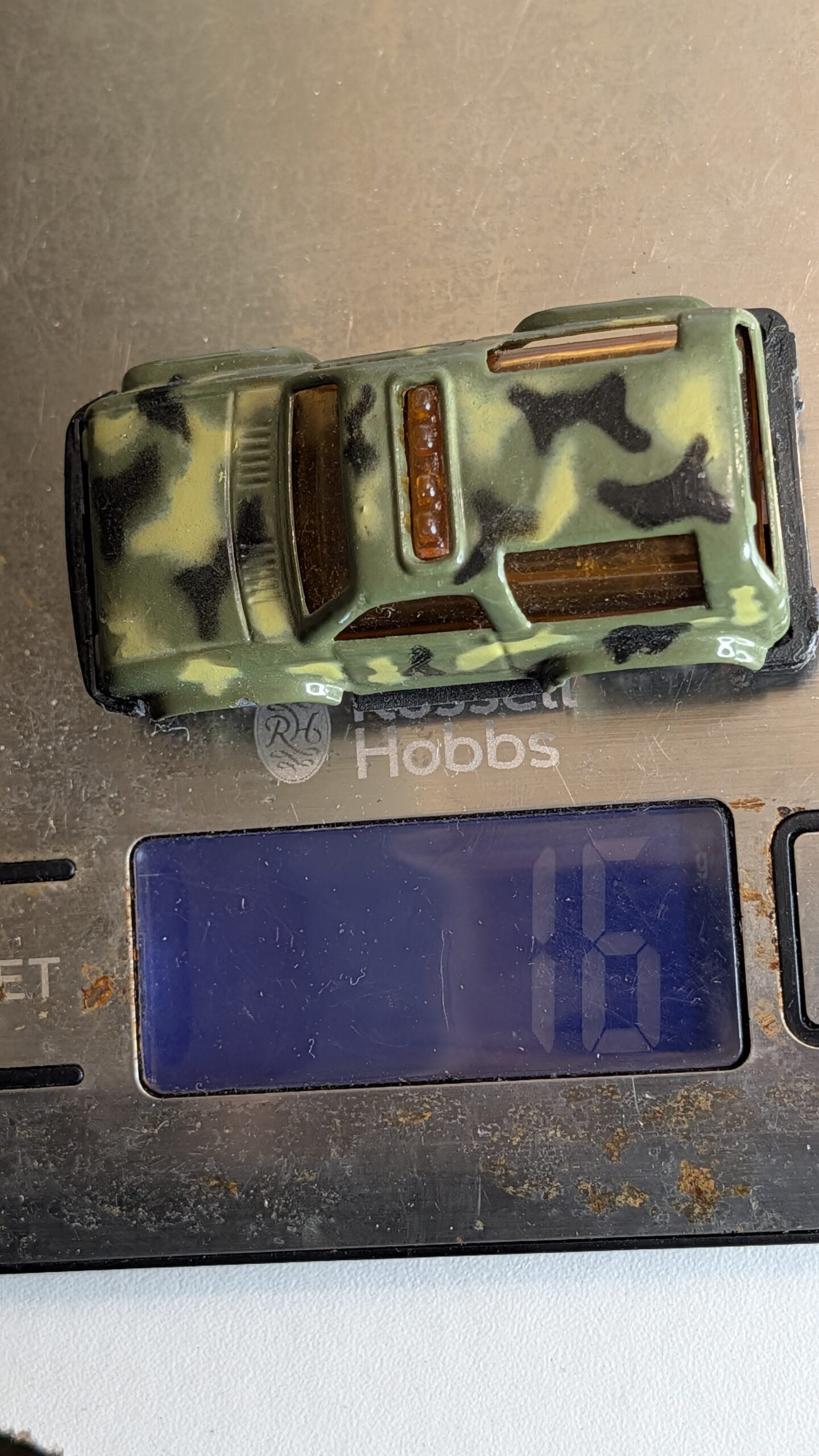 DIECAST MILITARY CAR (ARMY FORCE) – 16 GRAMAS – USADO (UK) PREÇO DO FRETE NA DESCRIÇÃO - Imagem 8