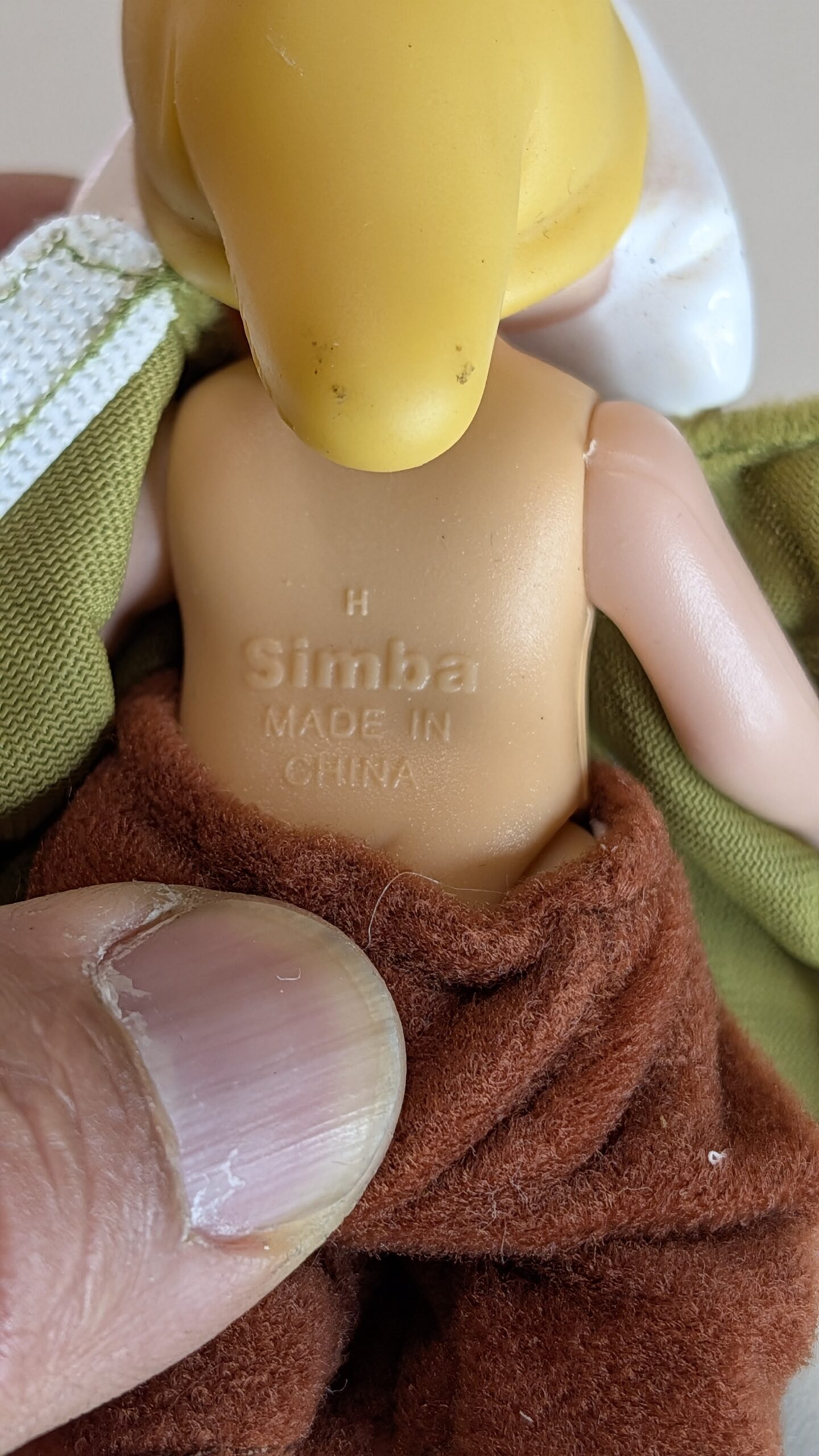 FIGURA DE SIMBA SNEEZY DWARF SNOW WHITE DISNEY – 46 GRAMAS – USADO (UK) PREÇO DO FRETE NA DESCRIÇÃO - Imagem 7