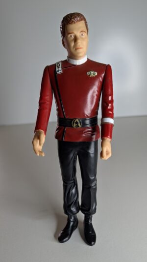 FIGURA DE 1994 STAR TREK APPLAUSE CAPTAIN JAMES  – 109 GRAMAS - USADO (UK) PREÇO DO FRETE NA DESCRIÇÃO