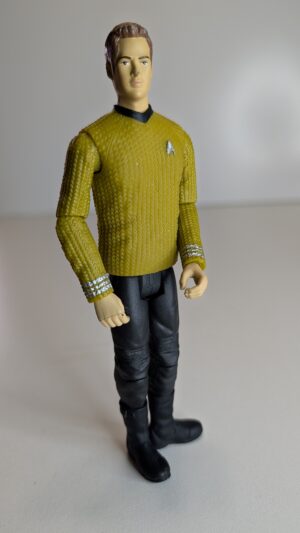 FIGURA DE 2009 STAR TREK PLAYMATES WARP CAPTAIN CHRISTOPHER PIKE – 55 GRAMAS - #5 USADO (UK) PREÇO DO FRETE NA DESCRIÇÃO