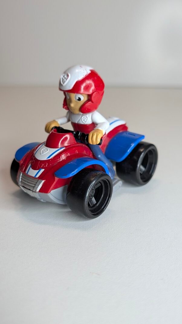 FIGURA PAW PATROL RESCUE RACER RYDER – 74 GRAMAS – #5 USADO – Loja só ...