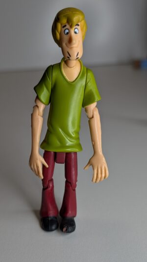 FIGURA DE 2005 SCOOBY-DOO SCOOBY DOO - SALSICHA SHAGGY – 25 GRAMAS – USADO