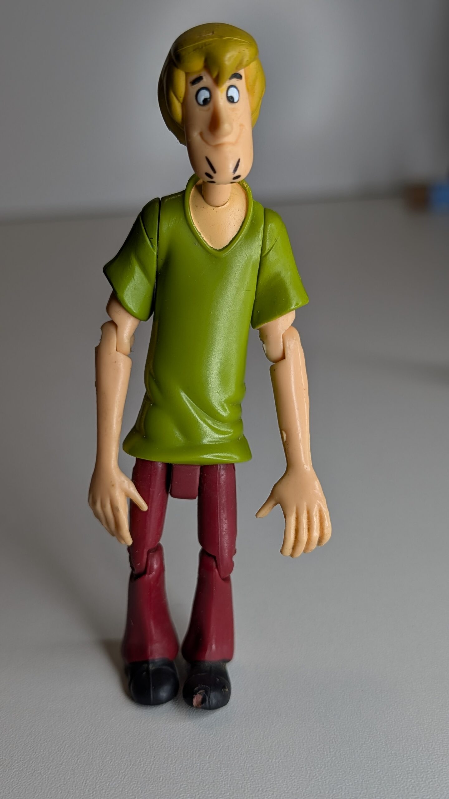 FIGURA DE 2005 SCOOBY-DOO SCOOBY DOO - SALSICHA SHAGGY – 25 GRAMAS – USADO