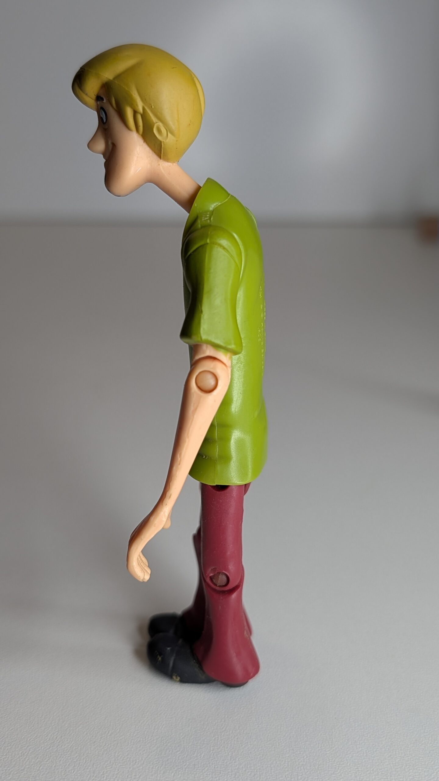 FIGURA DE 2005 SCOOBY-DOO SCOOBY DOO - SALSICHA SHAGGY – 25 GRAMAS – USADO - Imagem 4