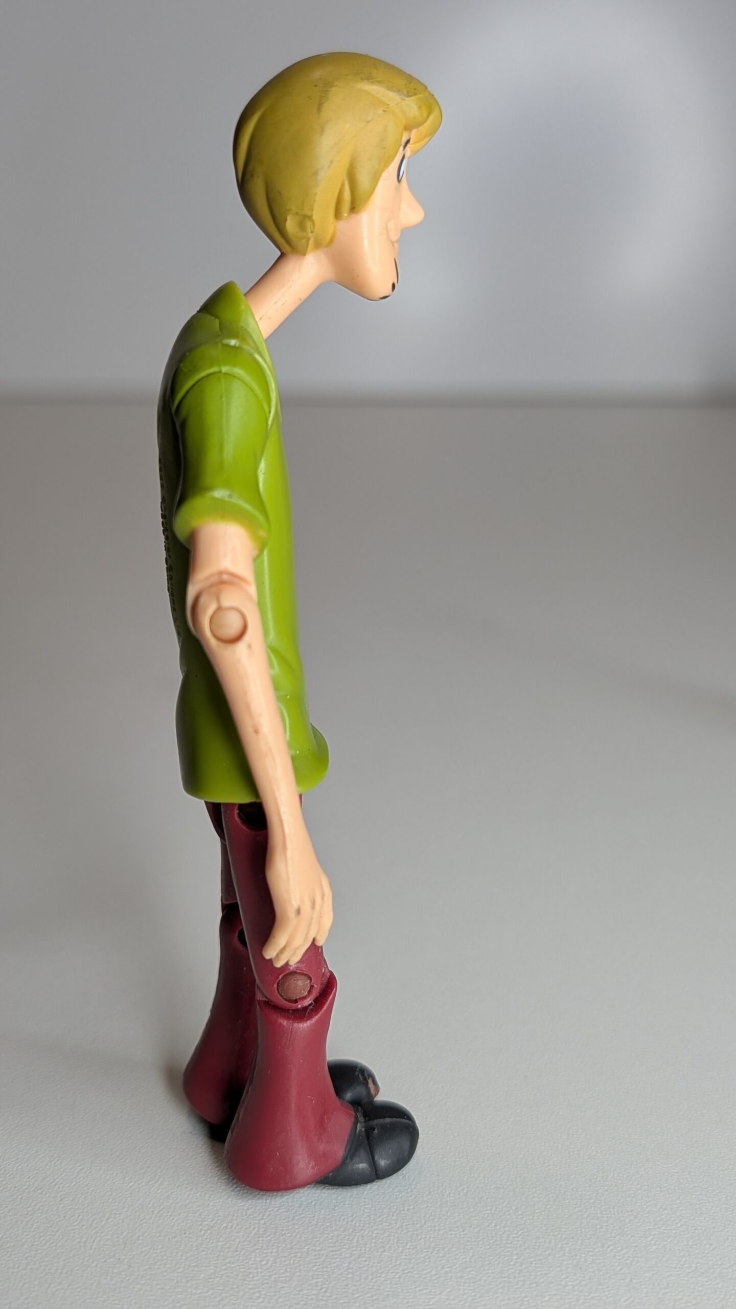 FIGURA DE 2005 SCOOBY-DOO SCOOBY DOO - SALSICHA SHAGGY – 25 GRAMAS – USADO - Imagem 5
