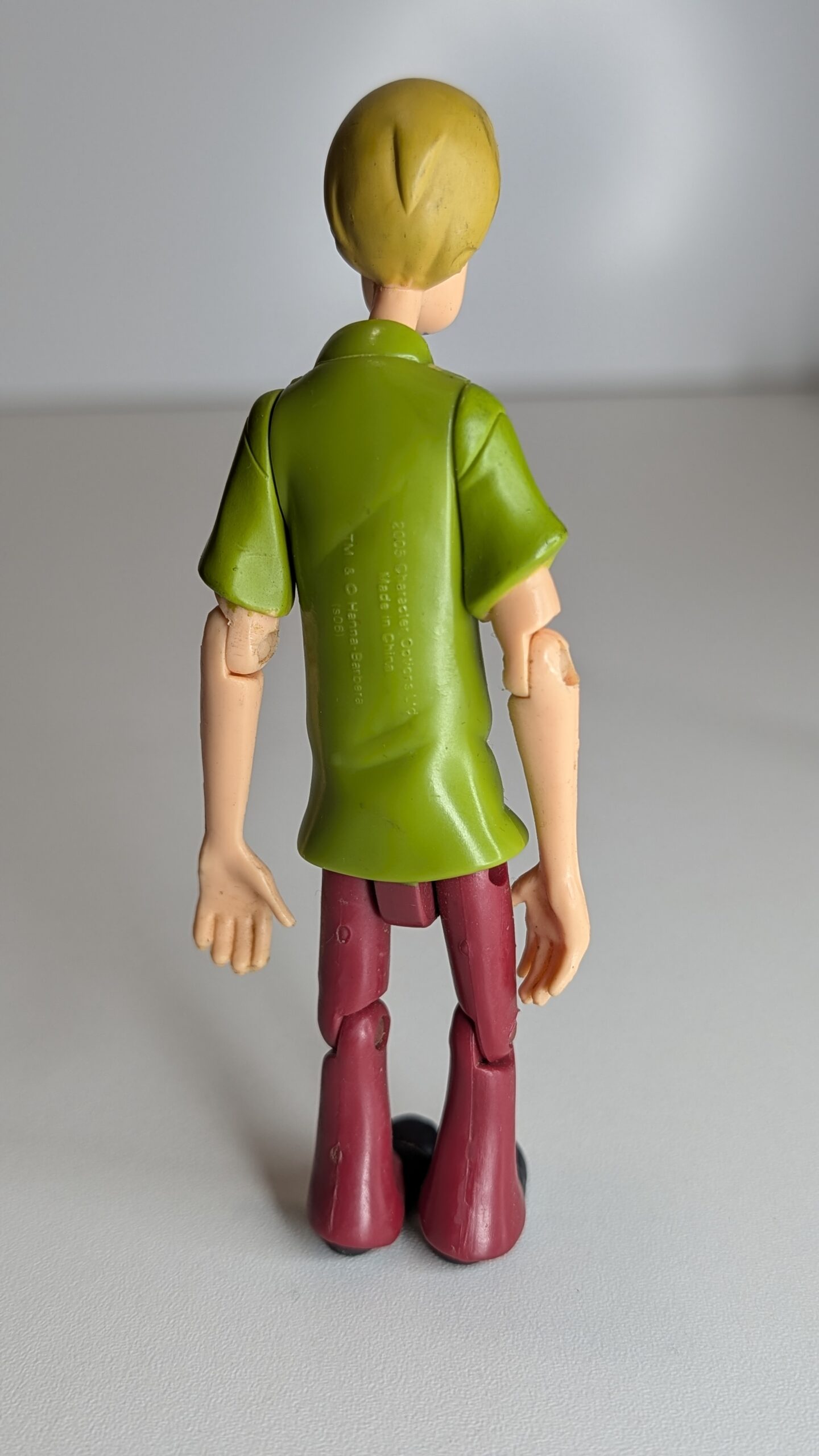 FIGURA DE 2005 SCOOBY-DOO SCOOBY DOO - SALSICHA SHAGGY – 25 GRAMAS – USADO - Imagem 6