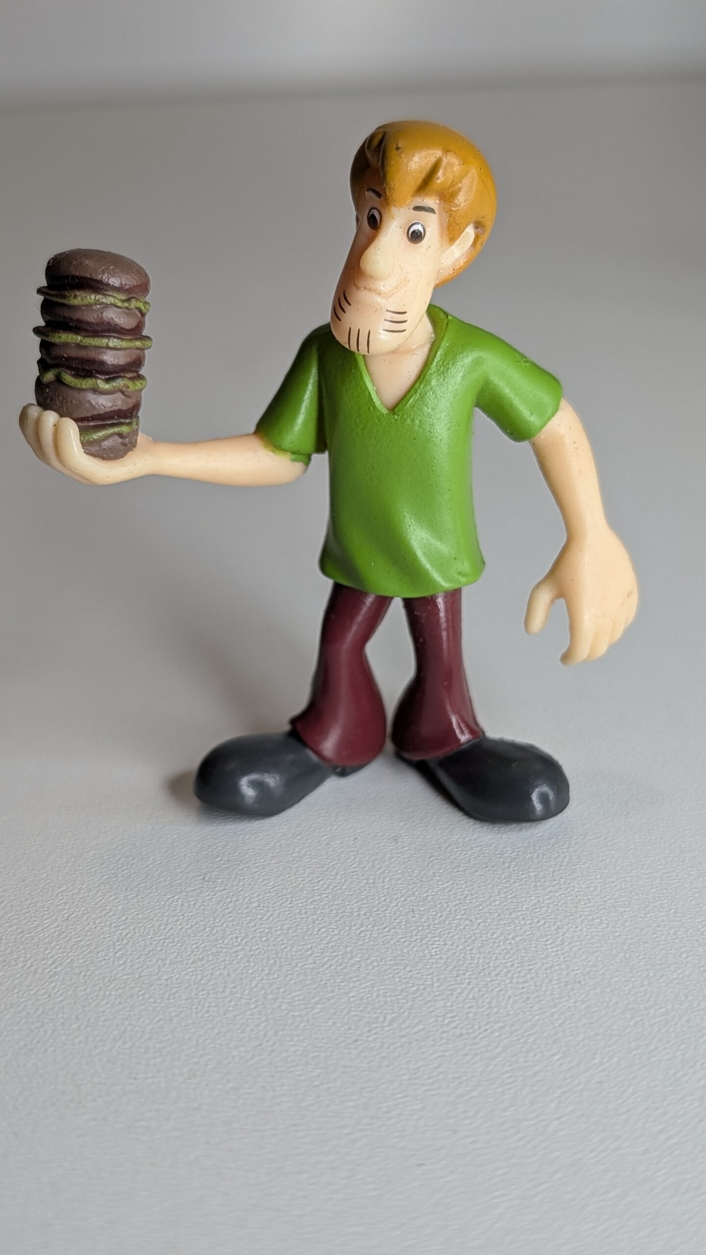 FIGURA DE 2008 MYSTERY MATES SCOOBY-DOO – SCOOBY DOO SALSICHA SHAGGY - SHERLOCK SCOOBY - 14 GRAMAS - USADO
