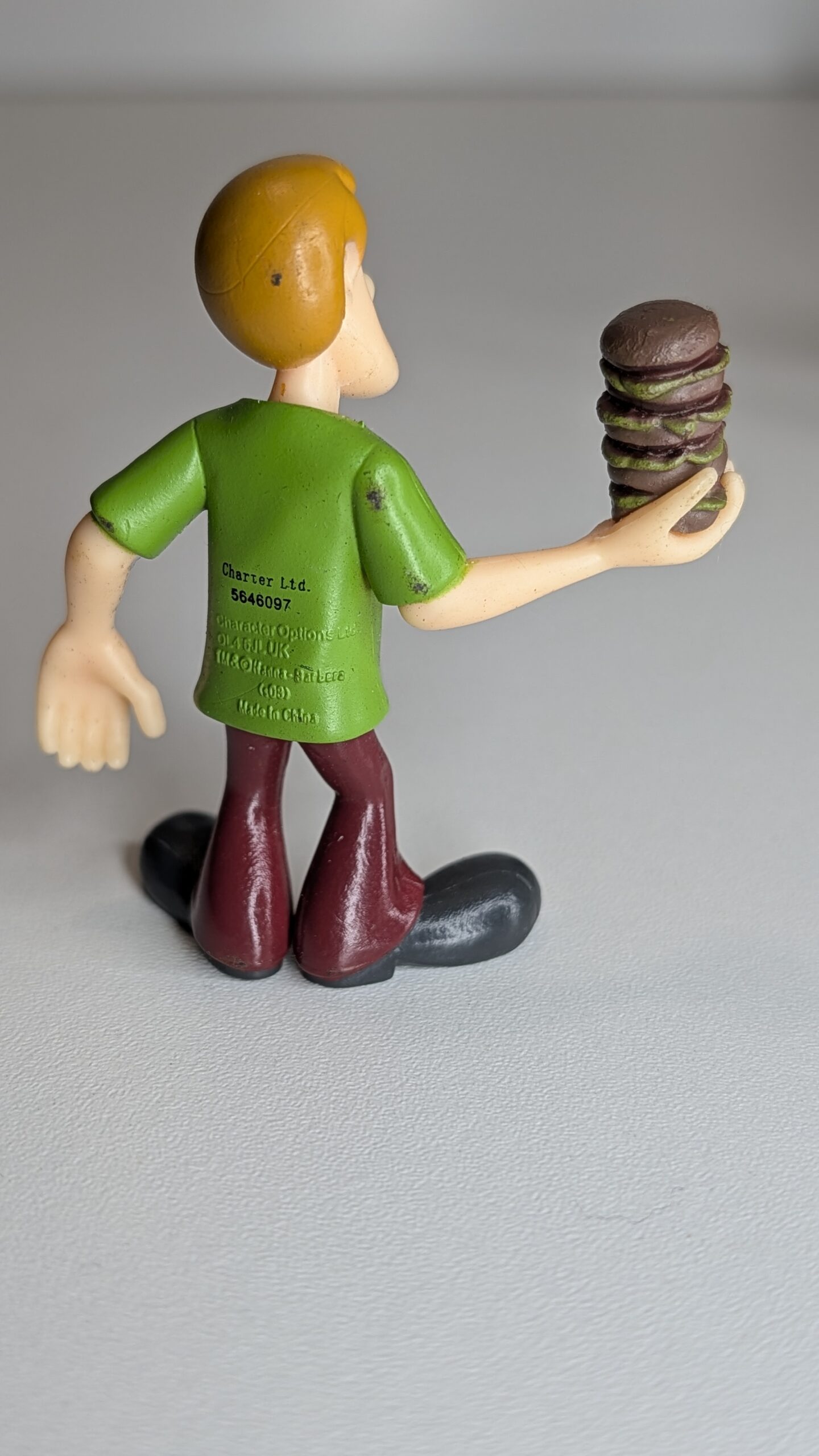 FIGURA DE 2008 MYSTERY MATES SCOOBY-DOO – SCOOBY DOO SALSICHA SHAGGY - SHERLOCK SCOOBY - 14 GRAMAS - USADO - Imagem 7