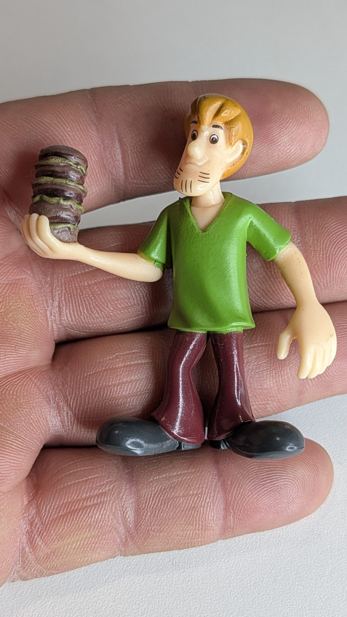 FIGURA DE 2008 MYSTERY MATES SCOOBY-DOO – SCOOBY DOO SALSICHA SHAGGY - SHERLOCK SCOOBY - 14 GRAMAS - USADO - Imagem 4