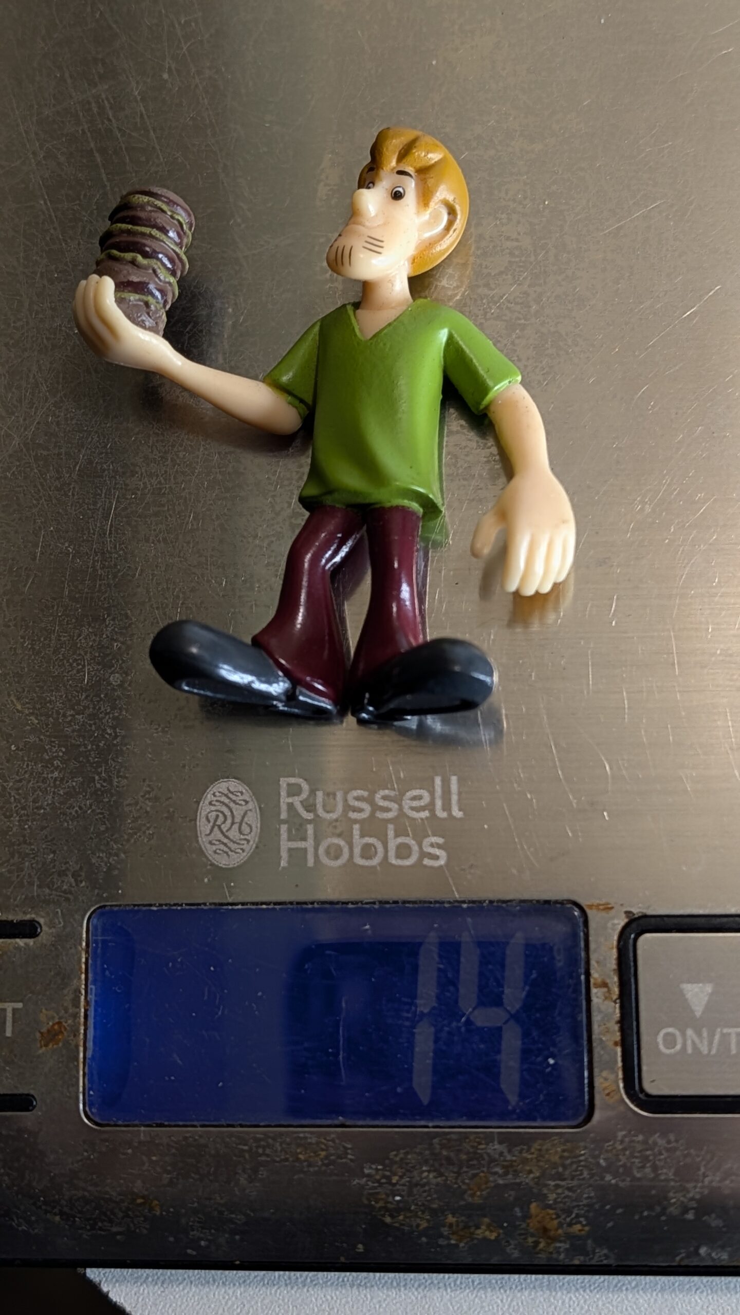 FIGURA DE 2008 MYSTERY MATES SCOOBY-DOO – SCOOBY DOO SALSICHA SHAGGY - SHERLOCK SCOOBY - 14 GRAMAS - USADO - Imagem 10