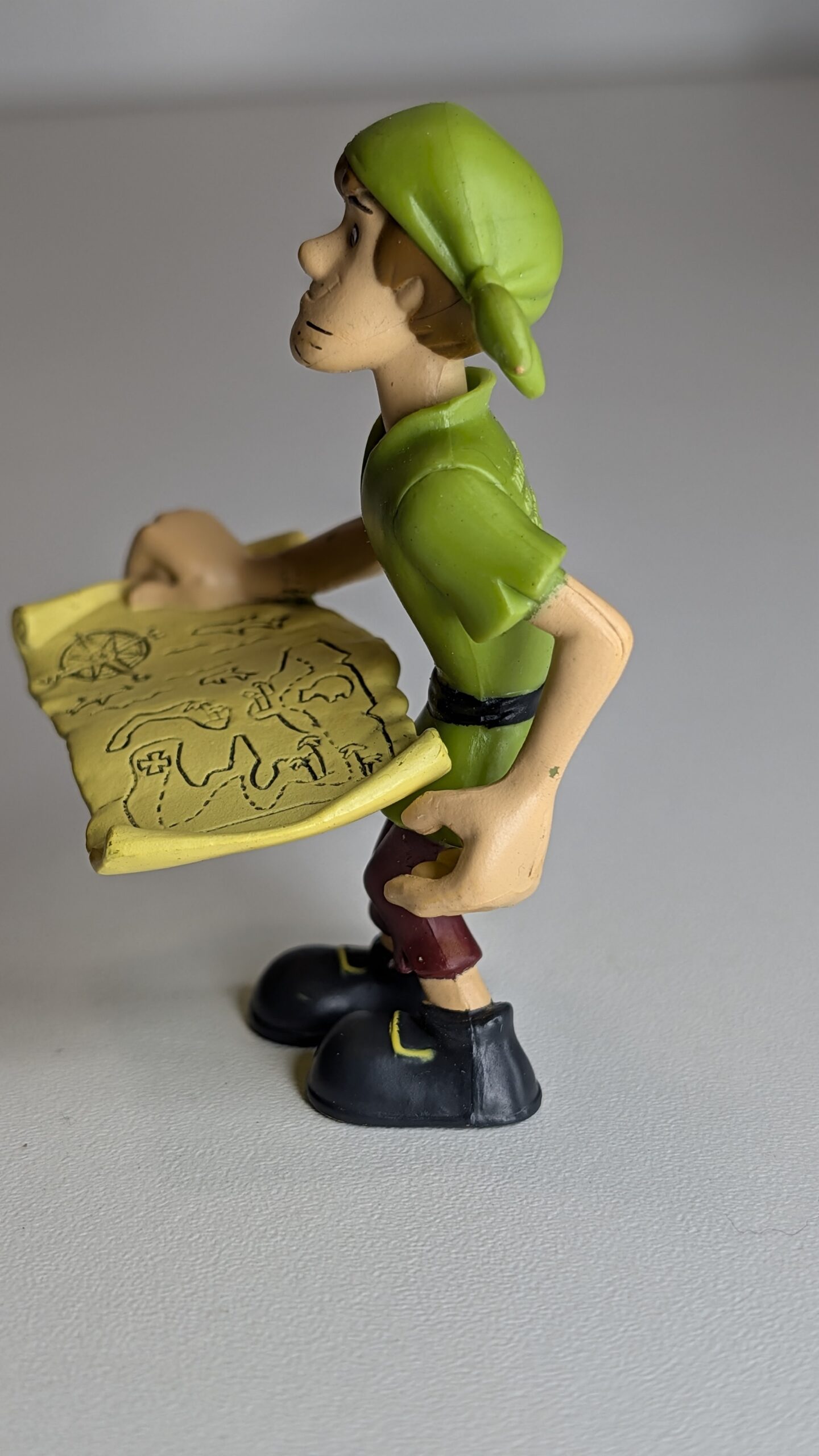 FIGURA DE 2010 SCOOBY-DOO – SCOOBY DOO SALSICHA SHAGGY - SHERLOCK SCOOBY - 14 GRAMAS - USADO - Imagem 3