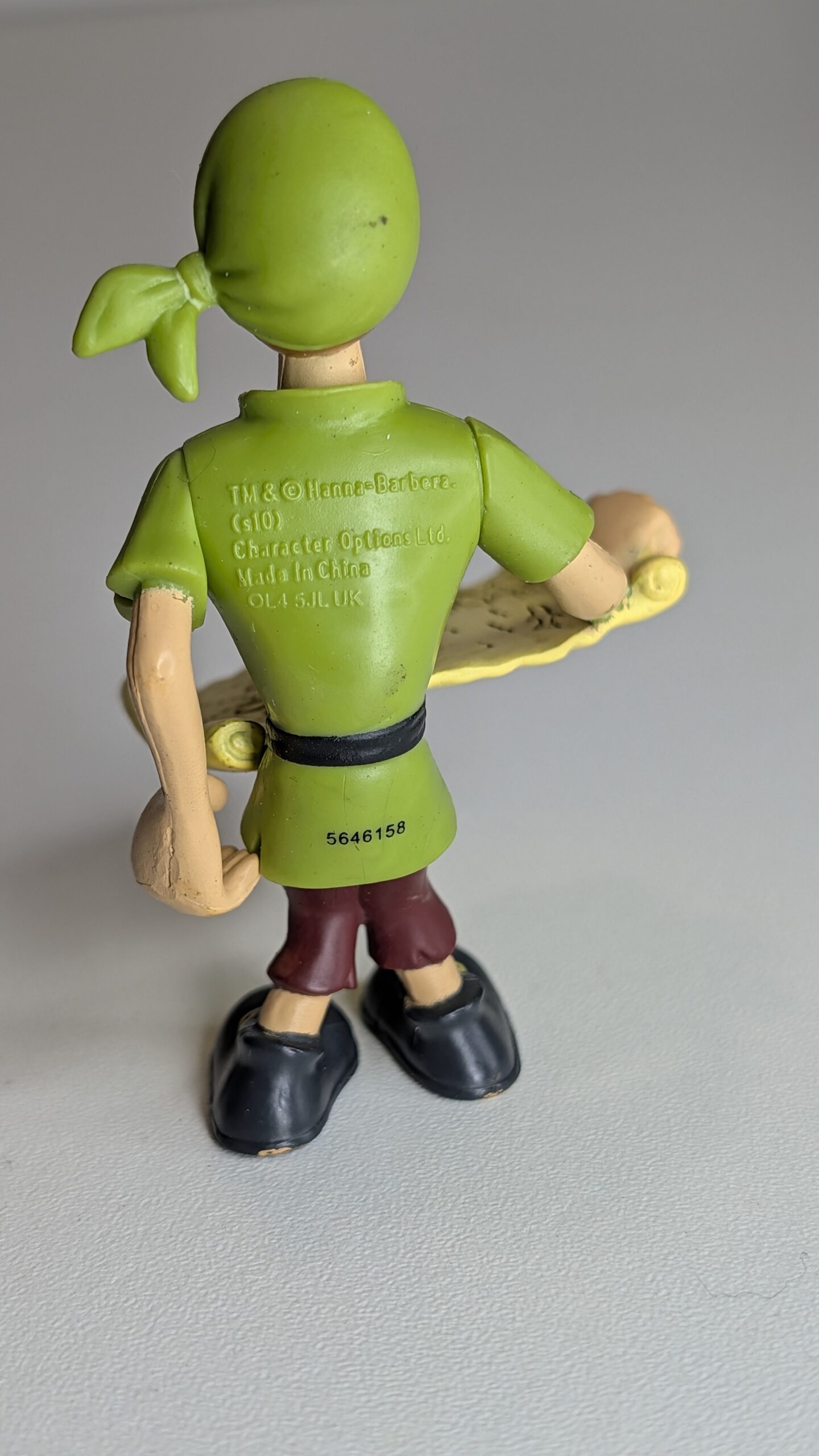 FIGURA DE 2010 SCOOBY-DOO – SCOOBY DOO SALSICHA SHAGGY - SHERLOCK SCOOBY - 14 GRAMAS - USADO - Imagem 6