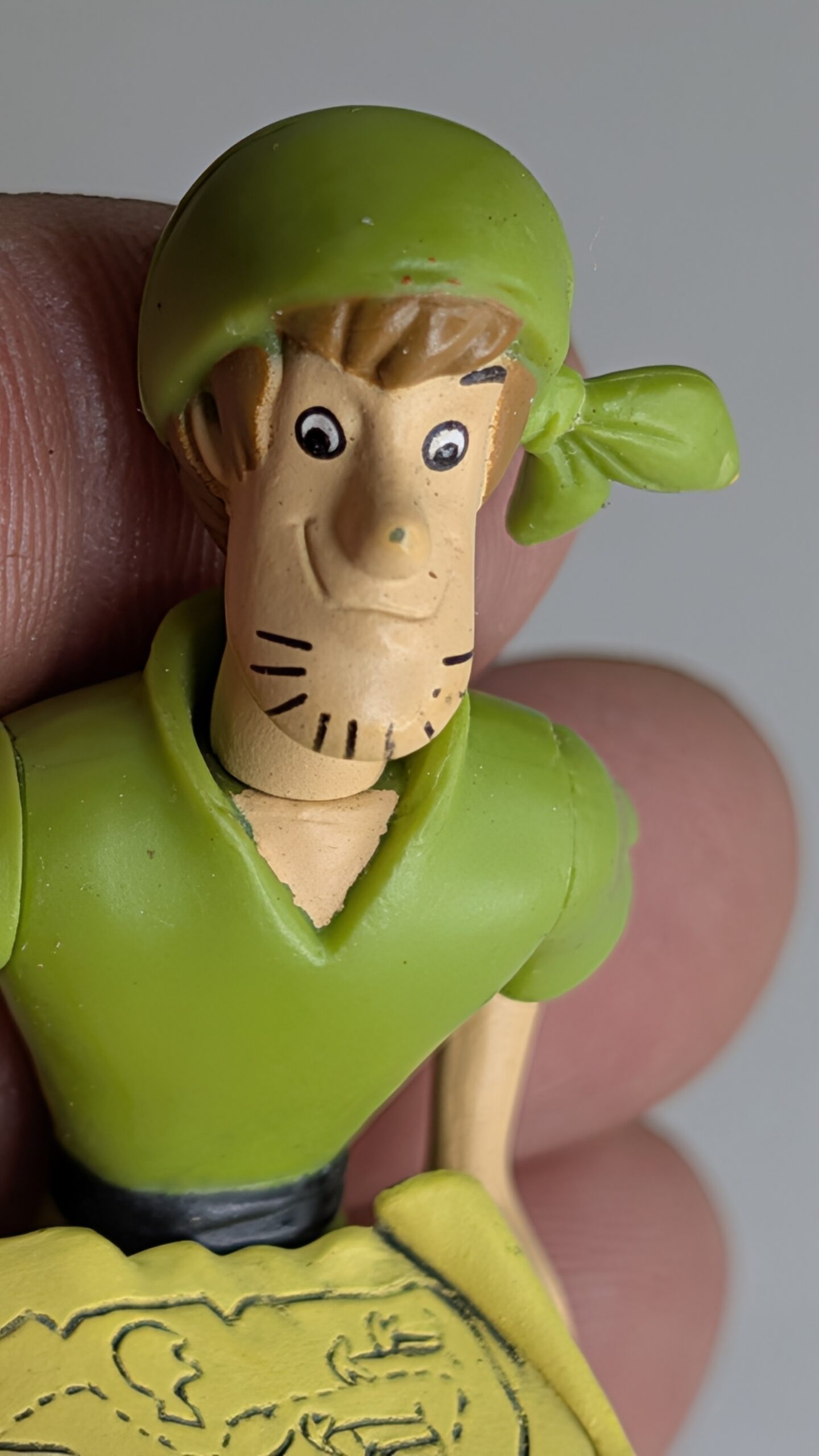 FIGURA DE 2010 SCOOBY-DOO – SCOOBY DOO SALSICHA SHAGGY - SHERLOCK SCOOBY - 14 GRAMAS - USADO - Imagem 2