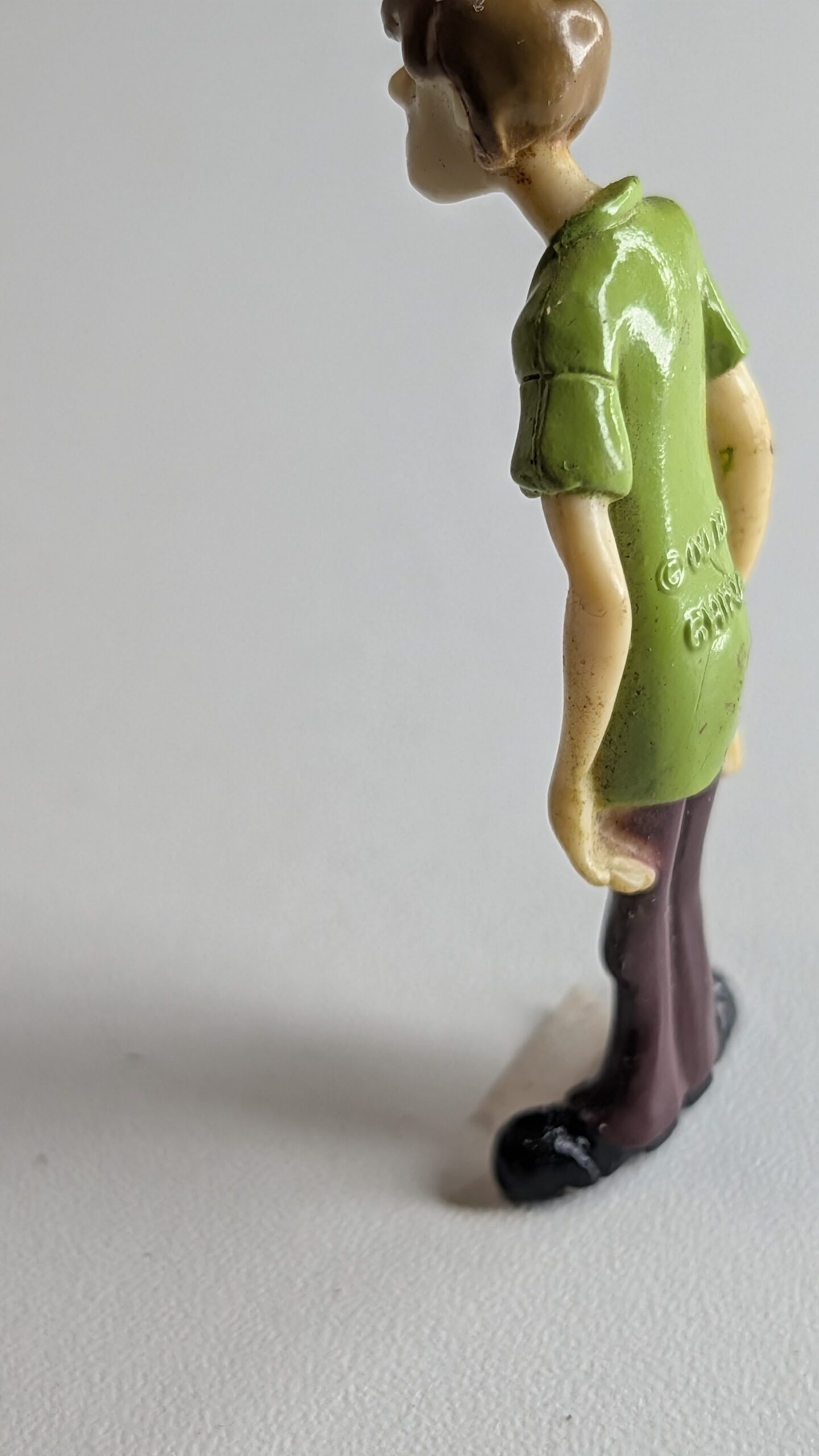 FIGURA SCOOBY-DOO SCOOBY DOO - SALSICHA SHAGGY – 4 GRAMAS – USADO - Imagem 3